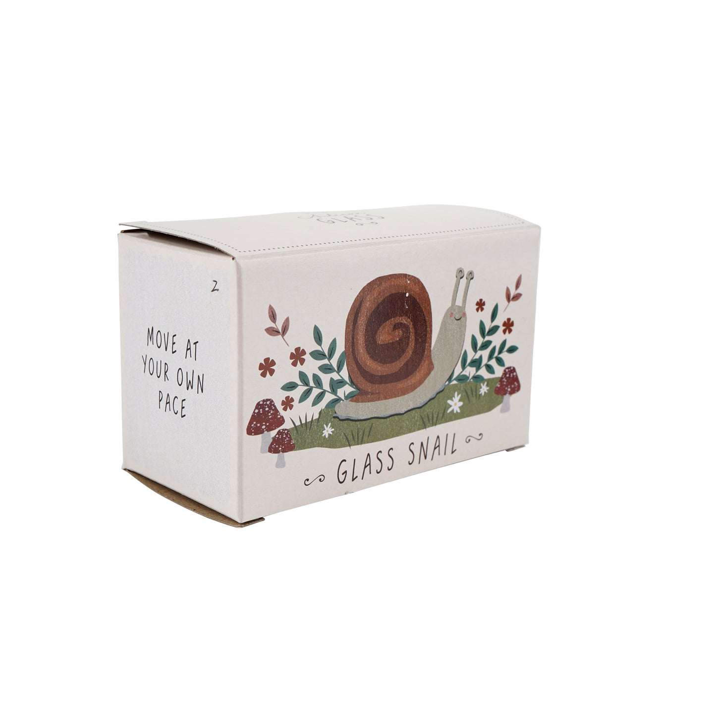 Set of 4 Glass Snail Figurine In Gift Box β’ Decoration β’ Ornament β’ Collectable β’ Gift For Home β’ Home Decor