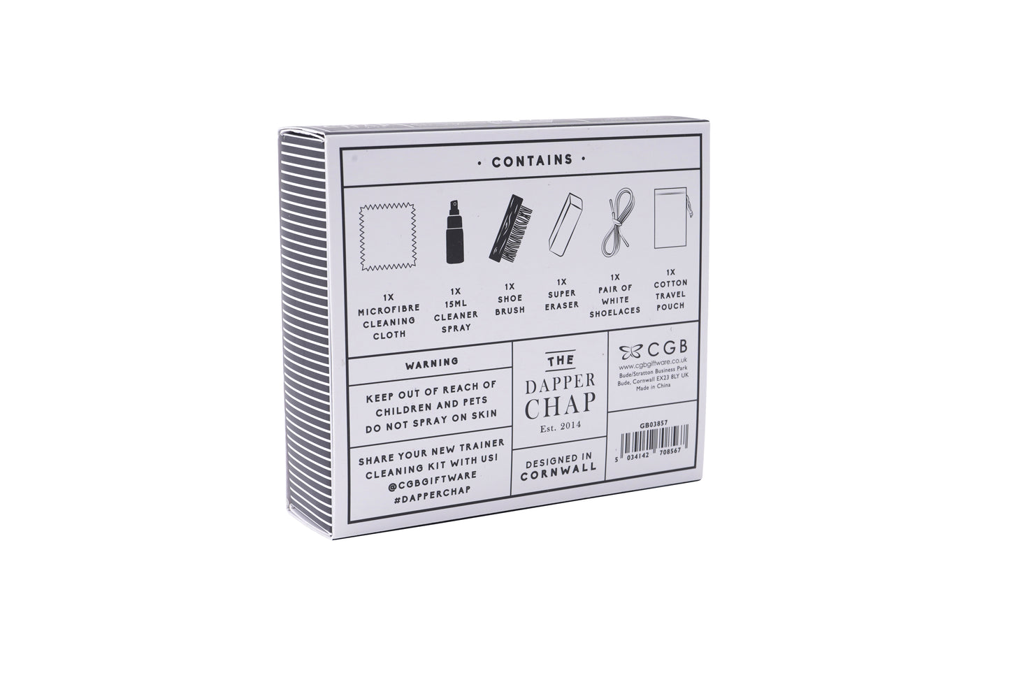 Dapper Chap Scrub & Shine Trainer Cleaning Kit