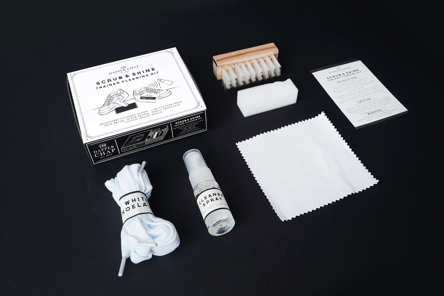 Dapper Chap Scrub & Shine Trainer Cleaning Kit