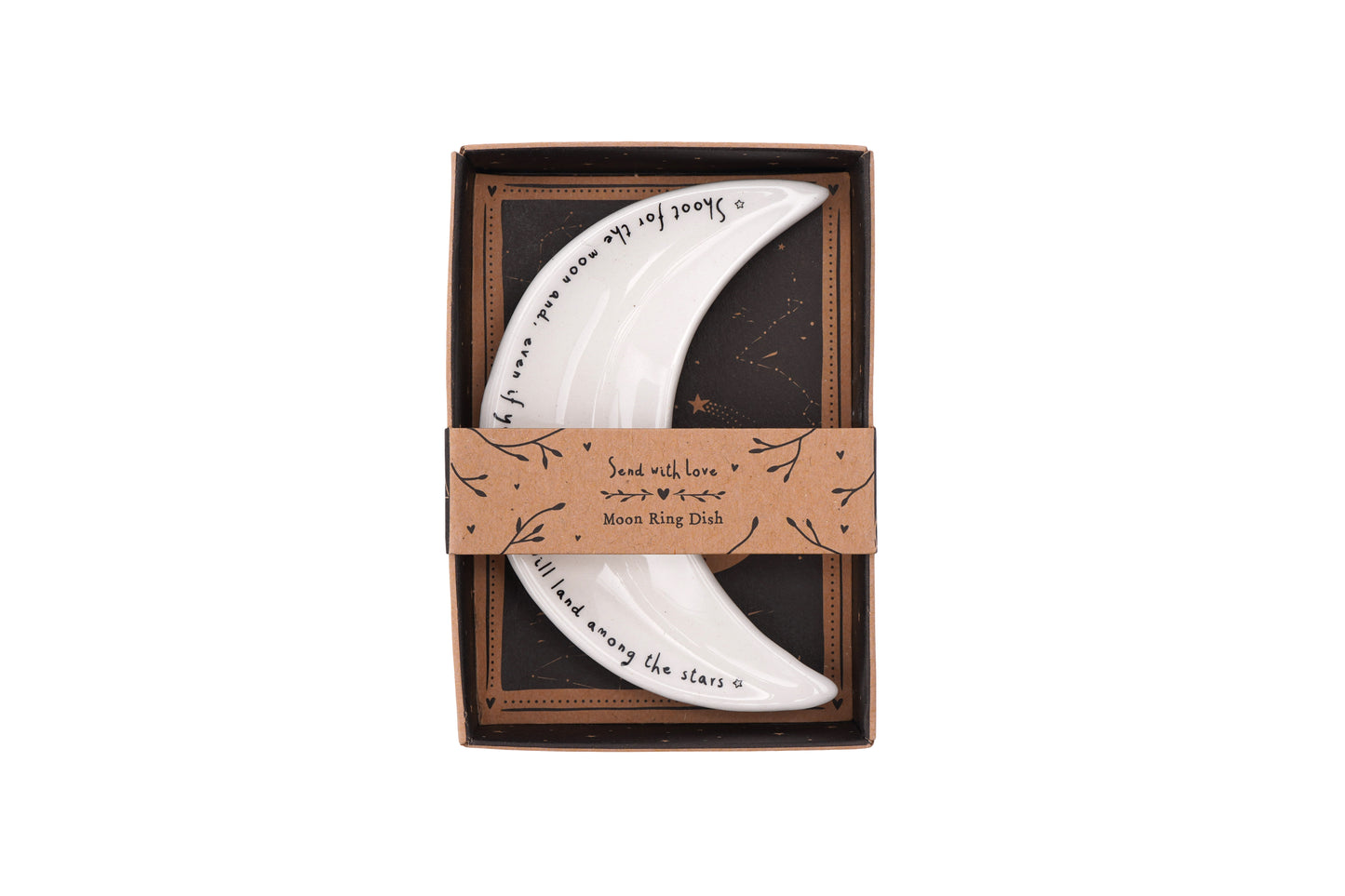Send With Love Moon Ring Dish