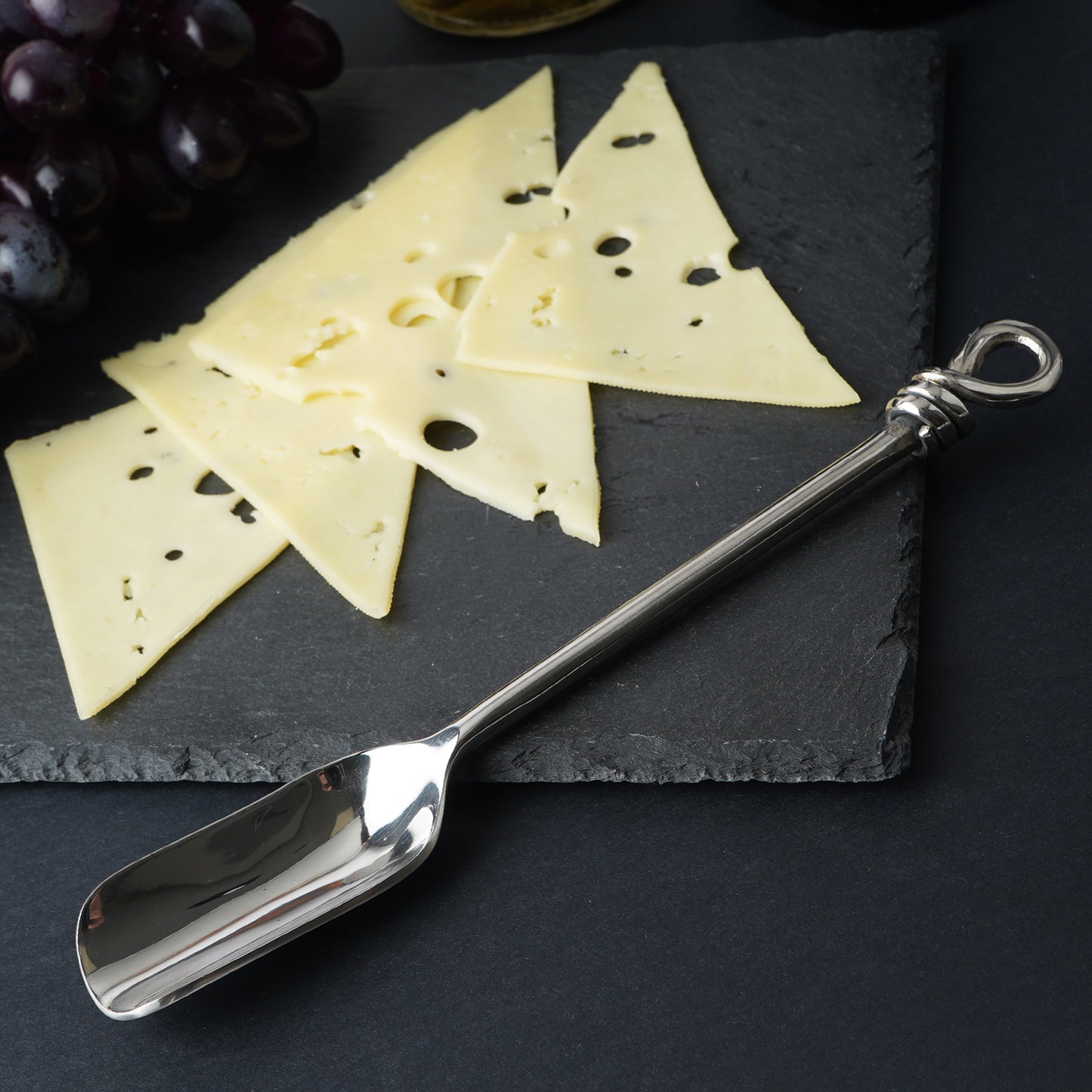 Twisted Top Stilton Spoon | Cheese Kitchen Accessory | With Organza Gift Bag | Gift For Home
