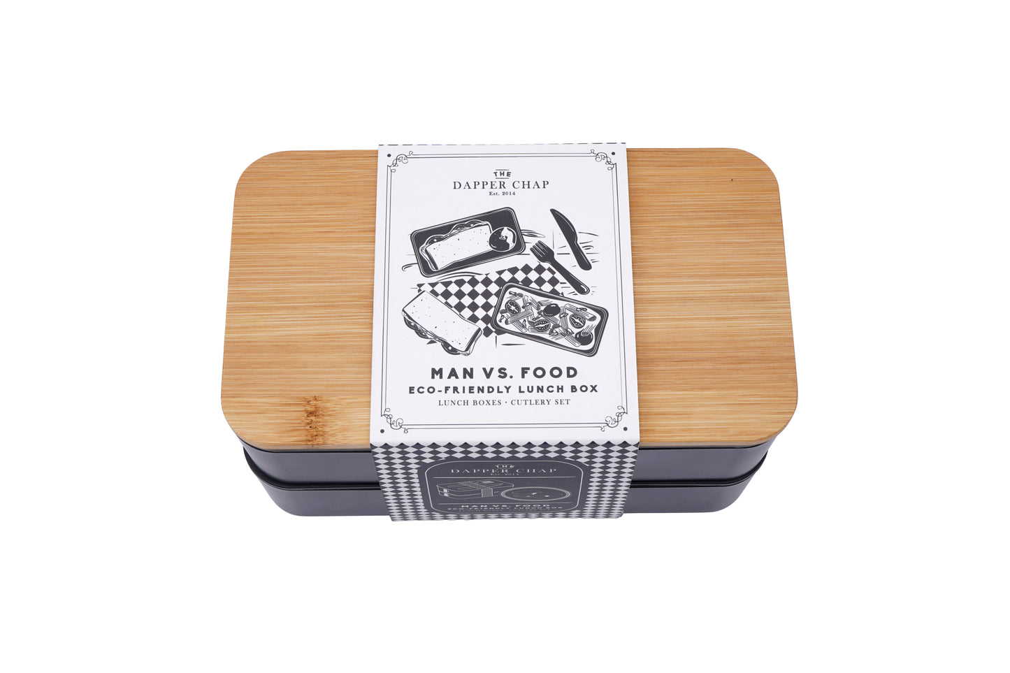 Dapper Chap Man Vs. Food Eco-Friendly Lunch Box