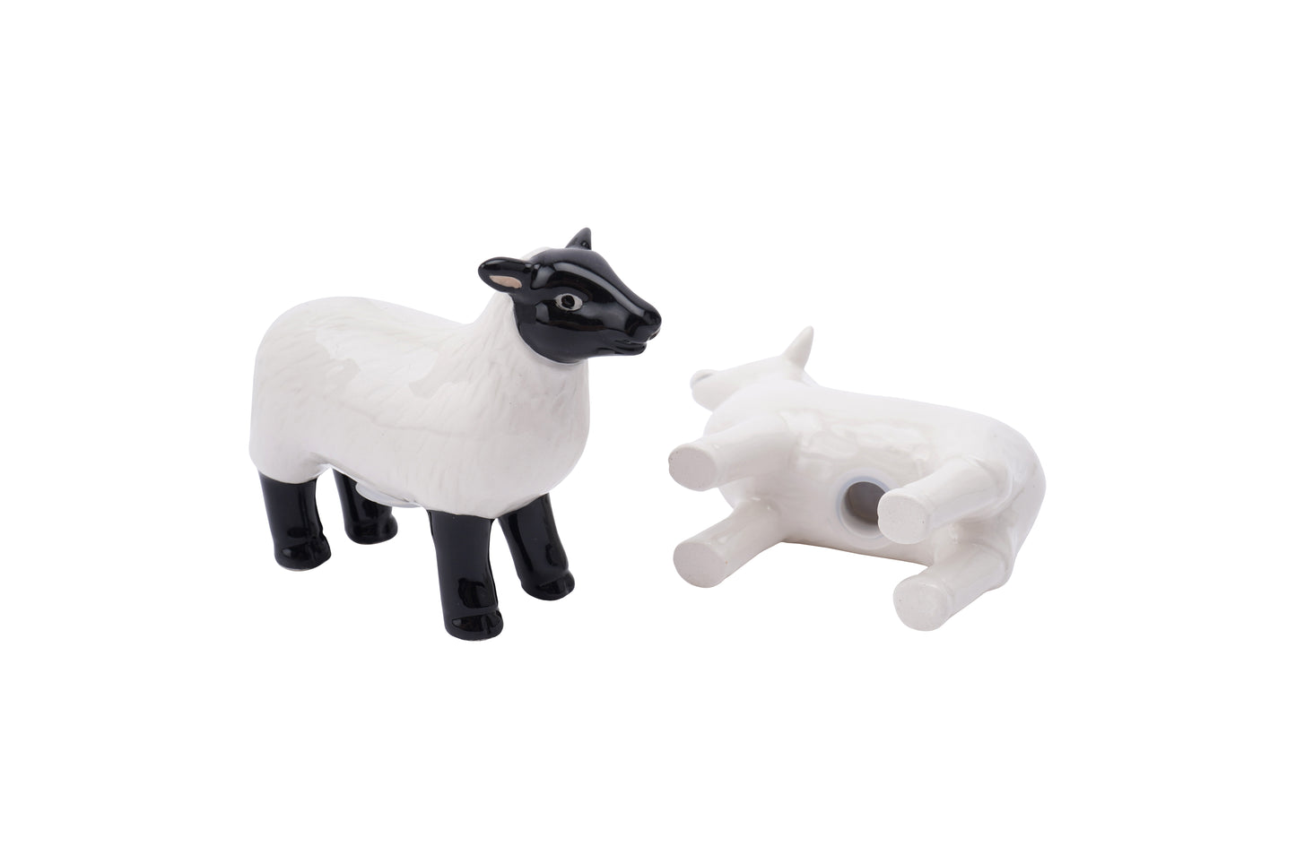 Sheep Salt & Pepper Shakers In Gift Box | Farm Yard Animals | Country Kitchen Decor | Tableware | Cruet Set | Rustic