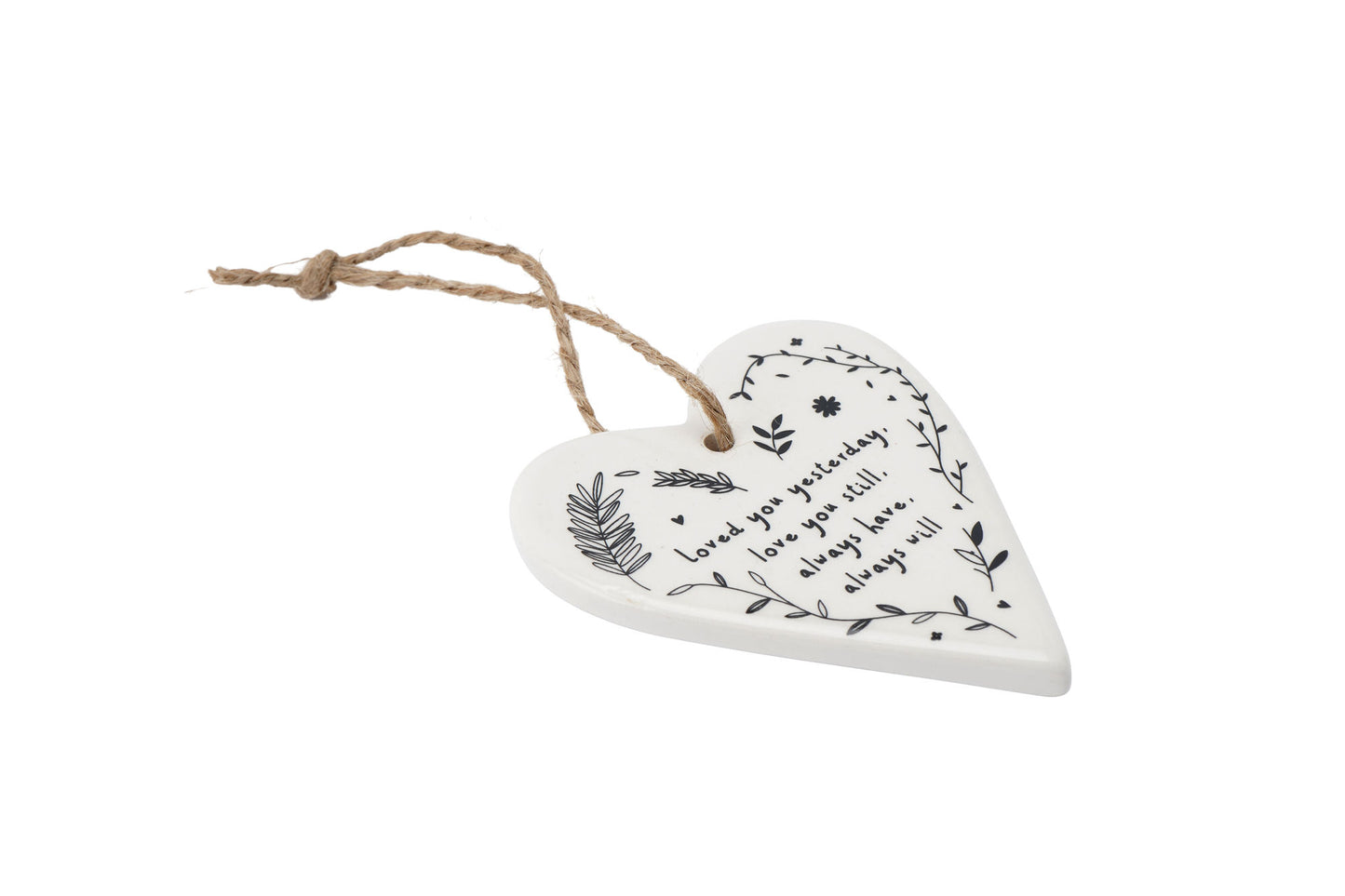 Send With Love Love You Still Ceramic Hanger