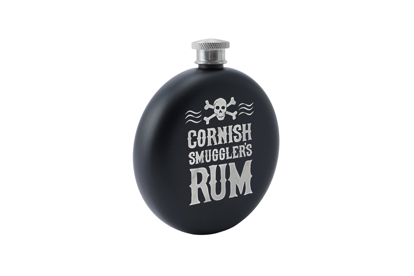 Cornish Smuggler's Rum 6oz Hip Flask