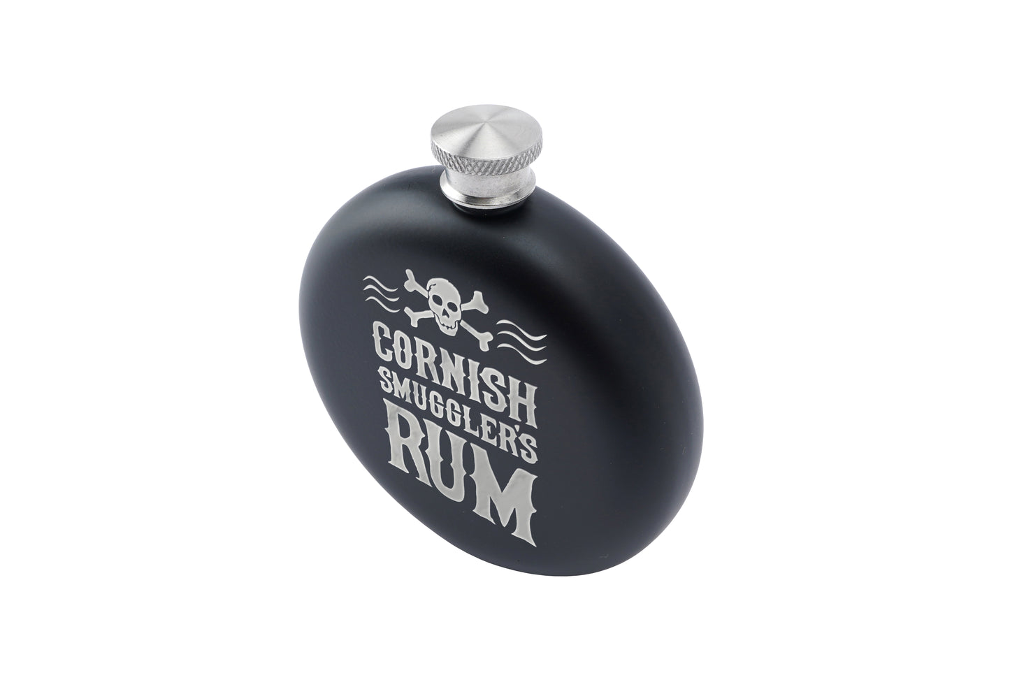 Cornish Smuggler's Rum 6oz Hip Flask