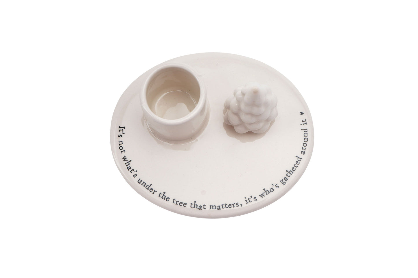 Winter Wishes 'Under The Tree' Candlestick Holder | Home Decor | Candle Holder | Gift Box