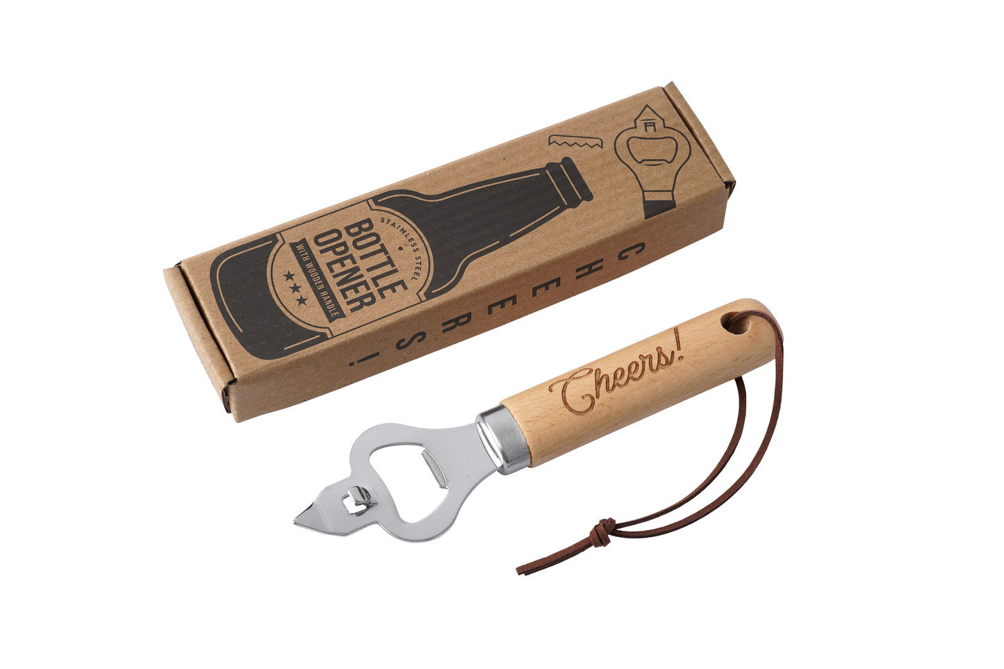 Cheers Bottle Opener | Gift Boxed | Drink Accessory | Gift Boxed