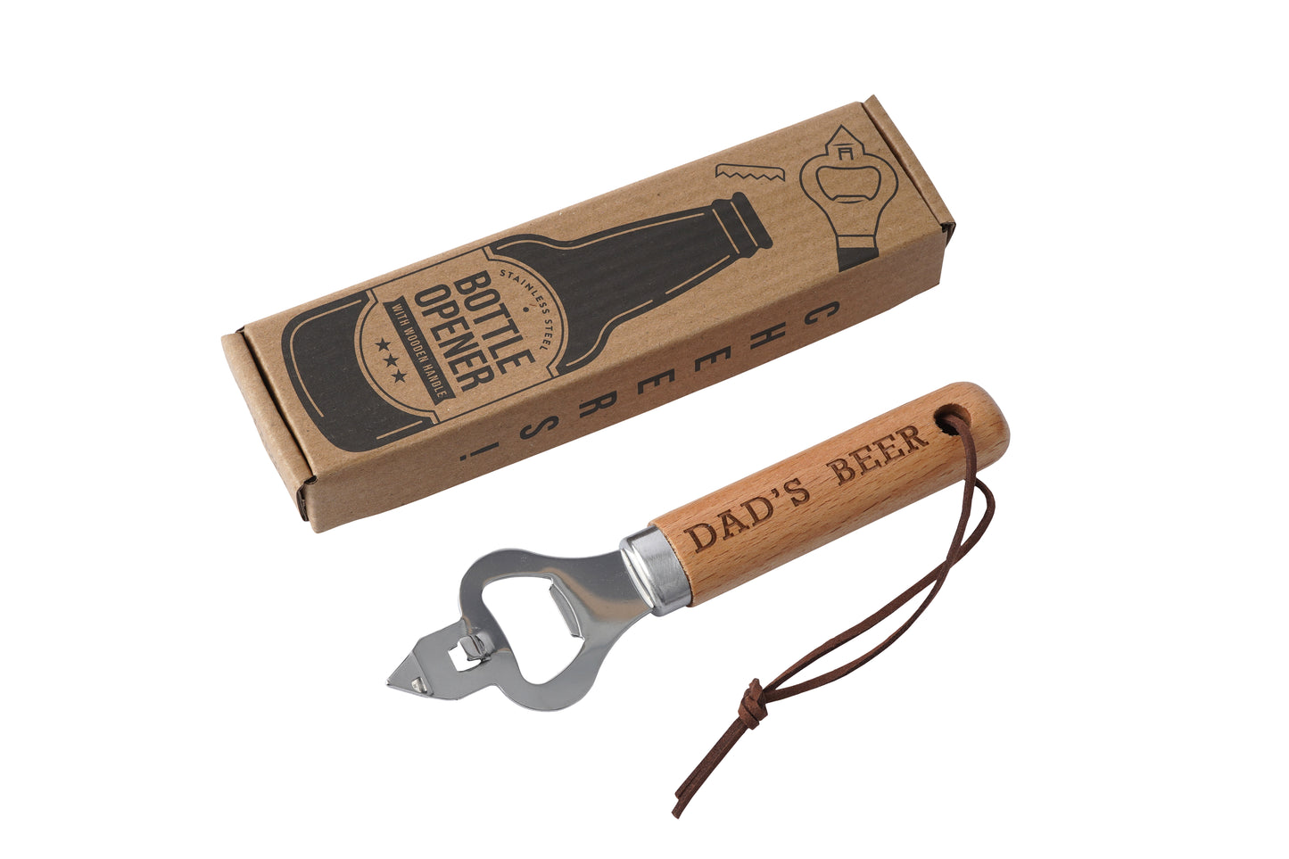 Bottle Opener - 'Dad's Beer' In Gift Box