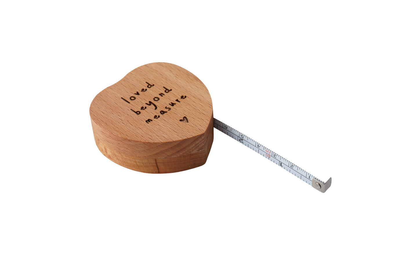 Send With Love 'Loved Beyond Measure' Heart Tape Measure