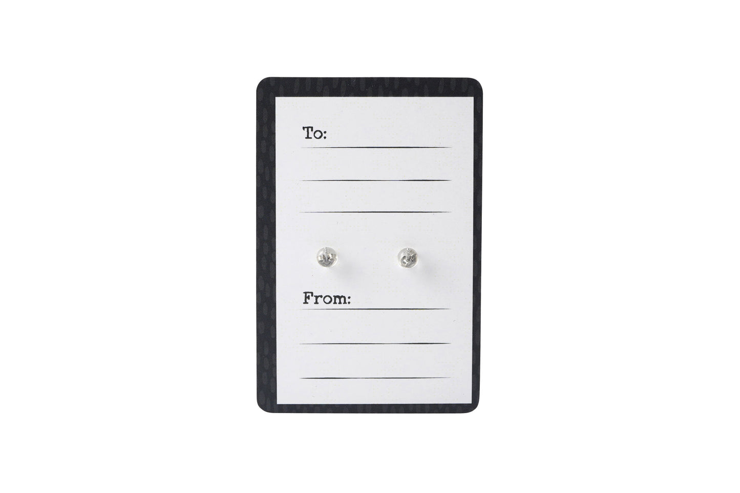 Just Smile Black Onyx Earrings