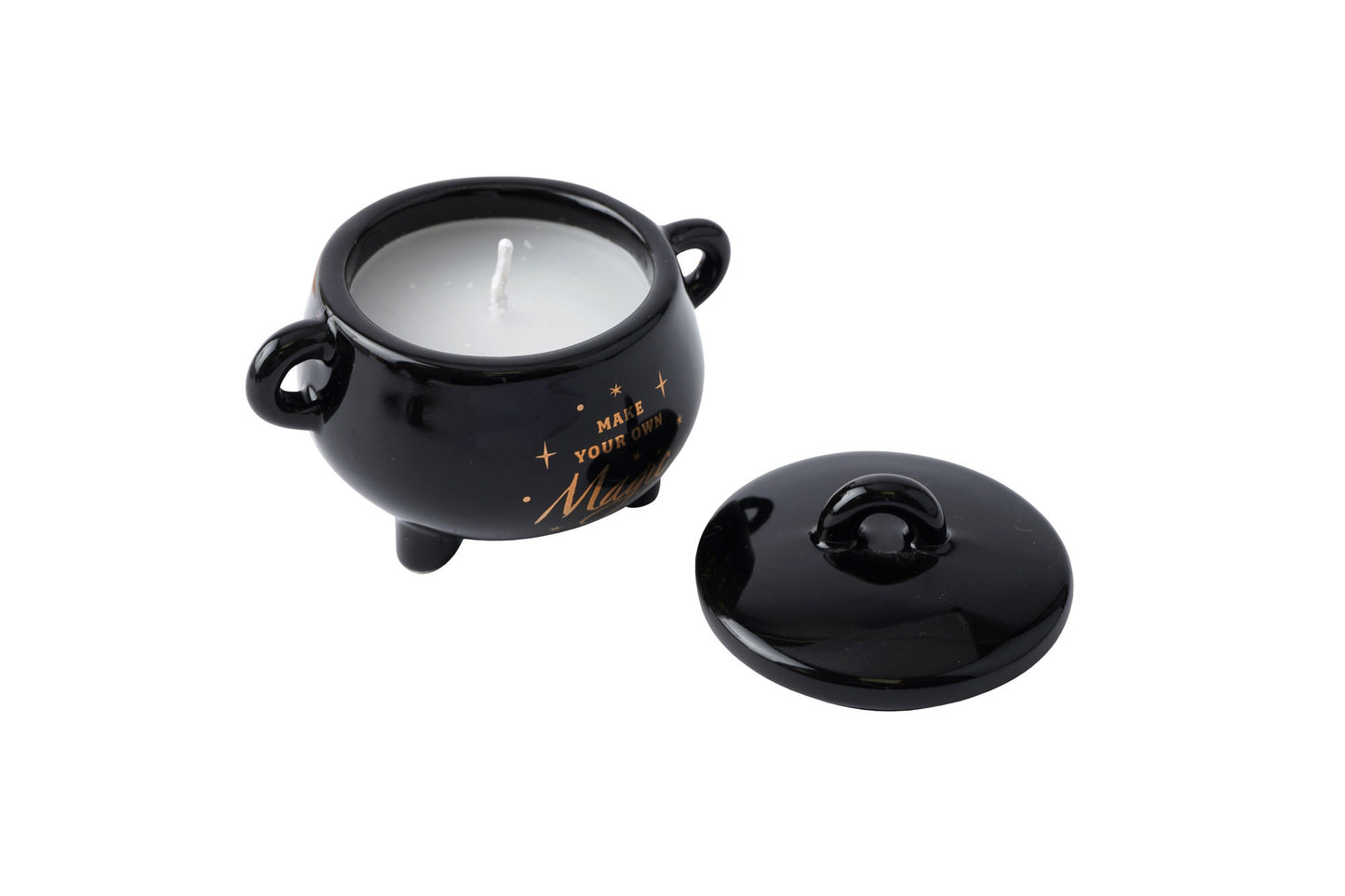 Enchanted Emporium 'Make Your Own Magic' Cauldron Tealight | Gift Box | Tea Light Candle | Halloween