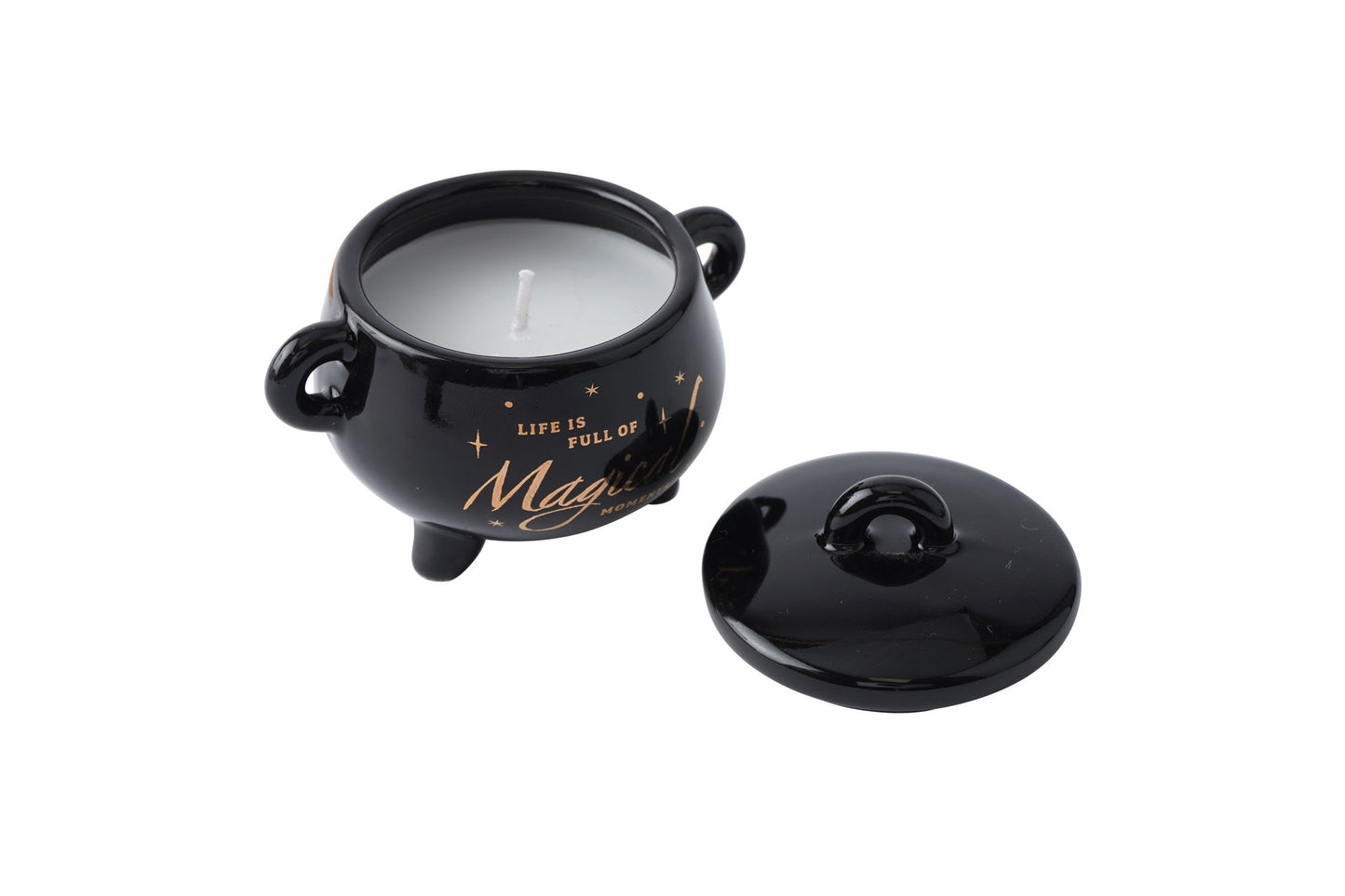 Enchanted Emporium 'Life Is Full Of Magical Moments' Cauldron Tealight | Gift Box | Tea Light Candle | Halloween
