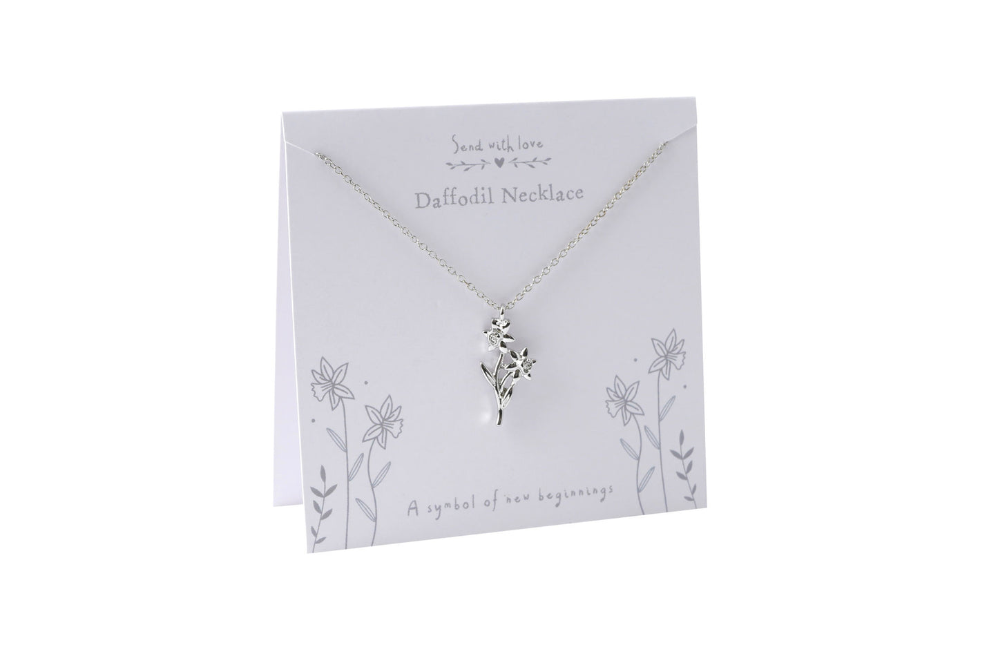 Send With Love Daffodil Necklace