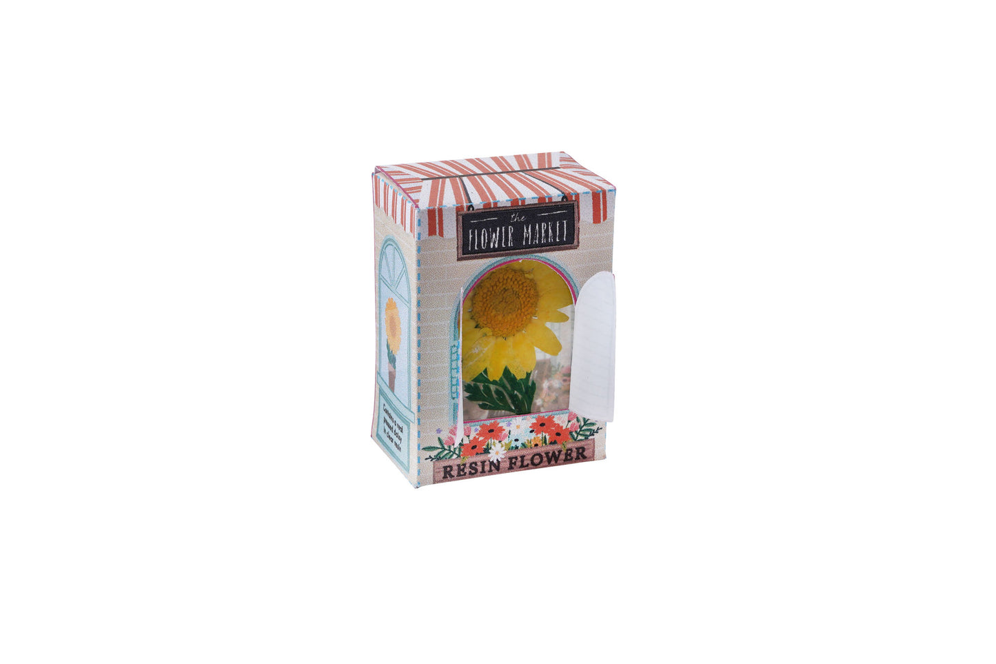 The Flower Market Yellow And Blue Flowers In Resin | Home Decor | Ornament