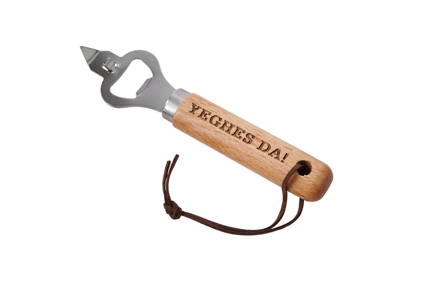 Cornish Gifts 'Yeghes Da!' Wooden Bottle Opener | Perfect Gift | Novelty | Barware