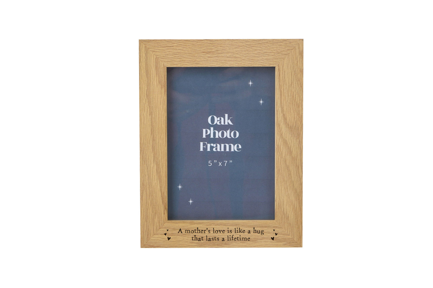 Send With Love 'A Mother's Love Is Like A Hug That Lasts A Lifetime' Oak Photo Frame | Perfect Gift | Mothers Day | Special Memories