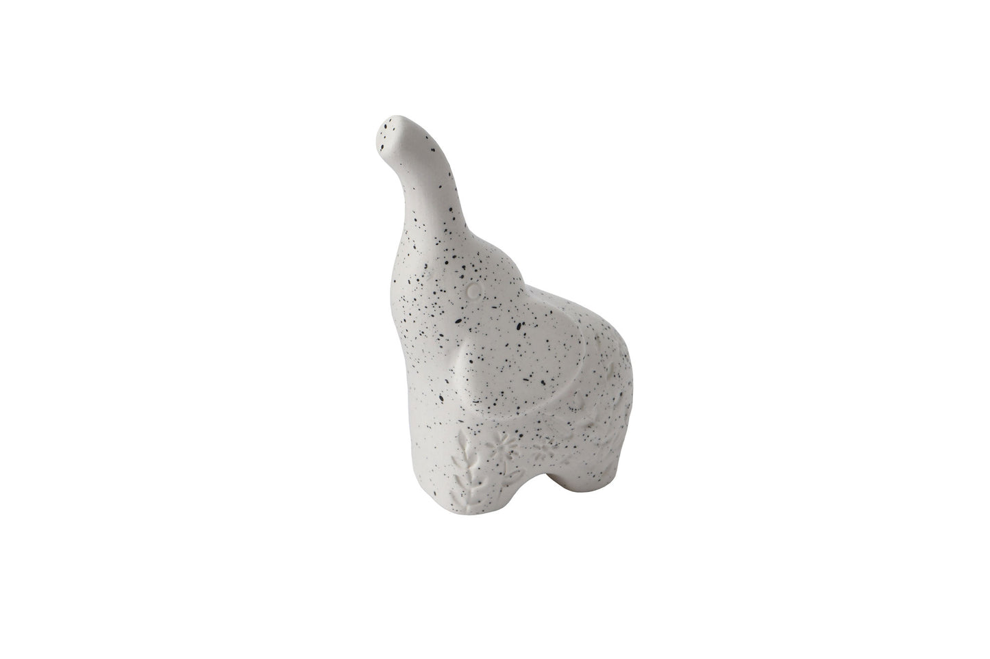 Elephant Speckled Ceramic Ring Holder In Gift Box | Home Decor | Gifts For Her | Jewellery Organiser Stand | Accessories