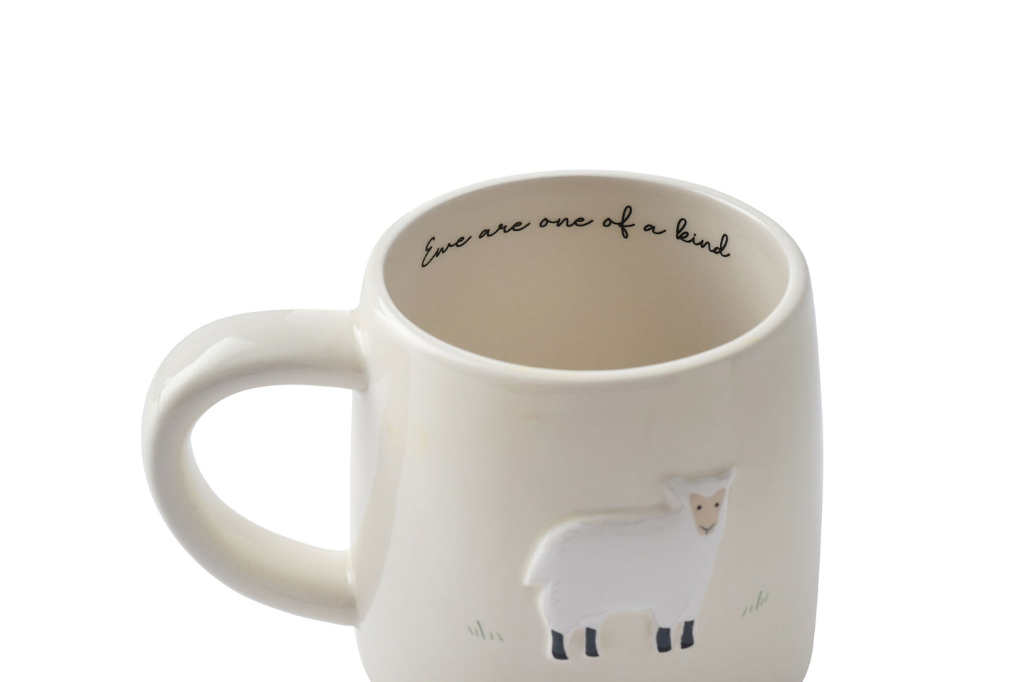 Bramble Farm Sheep Design Stoneware Mug | Gift Boxed | Artisan Coffee & Tea Cup | Rustic Farmhouse Design | Ideal Gift