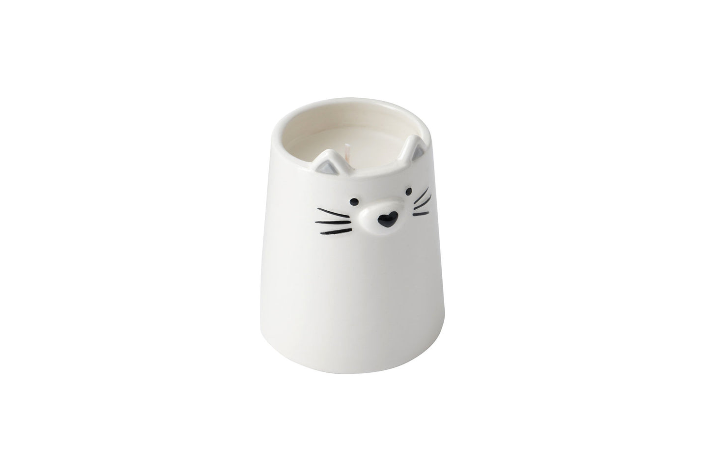 Send With Love Ceramic Cat Tealight Candle In Gift Box | Candlle | Gift For Her and Home