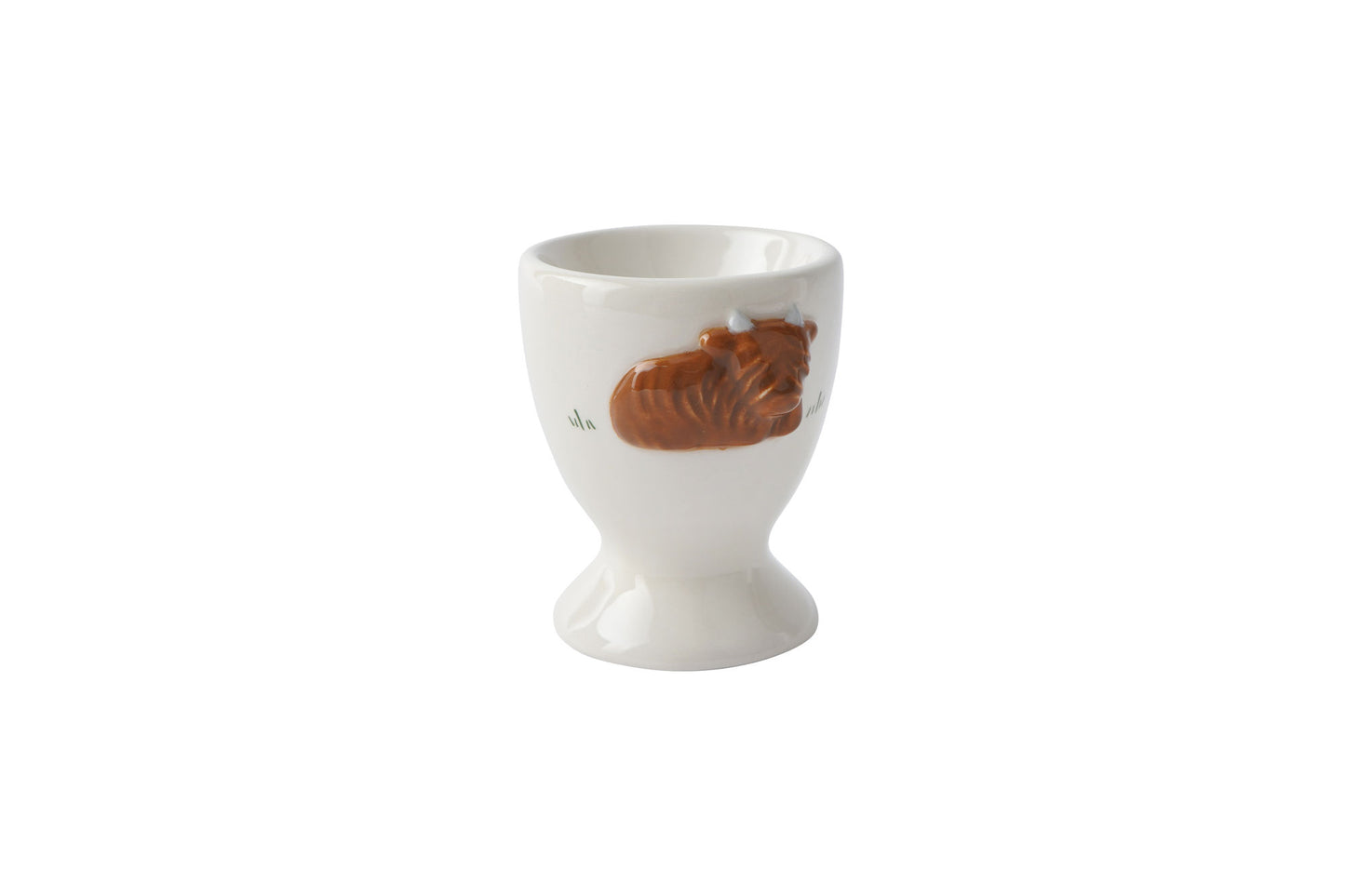 Bramble Farm Highland Cow Egg Cup In Gift Box | Kitchenware | Homeware
