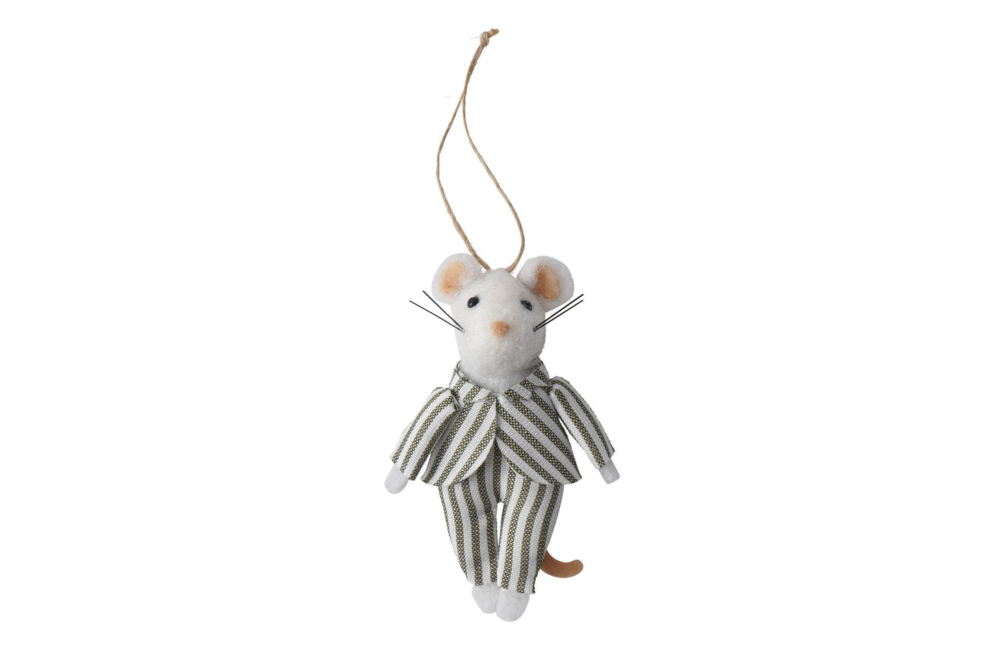 Little Bear Co. 'The Night Before Christmas' Mouse Decoration | Tree Decoration | Festive Decoration | Mouse Decoration