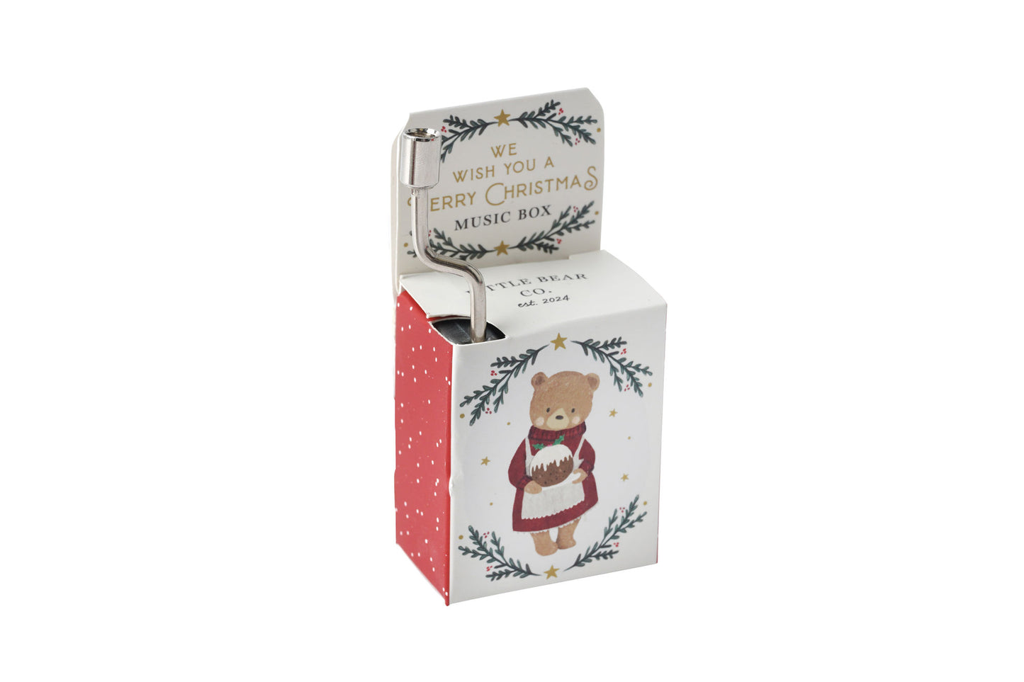 Little Bear Co. 'We Wish You A Merry...' Music Box