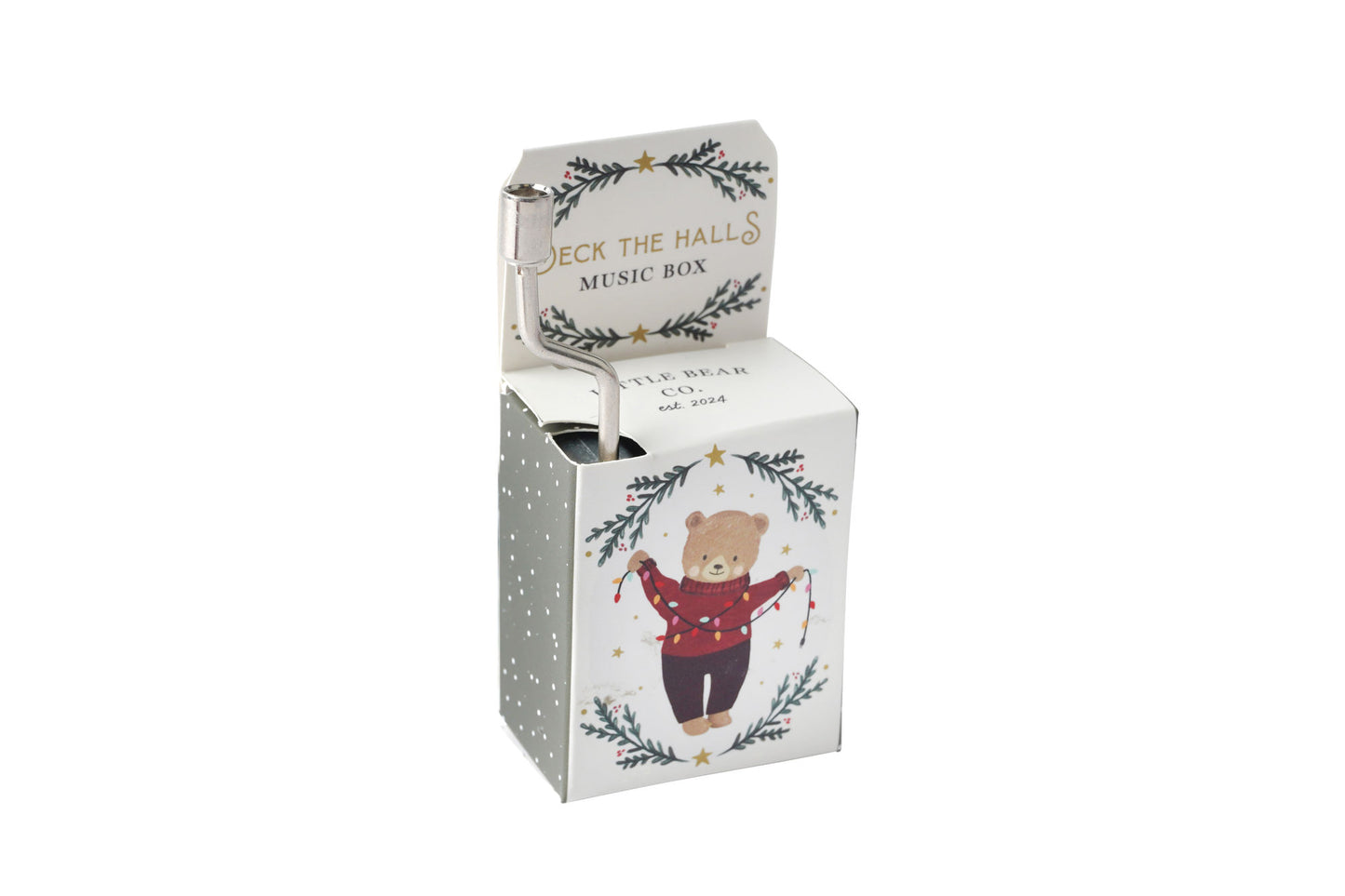 Little Bear Co. 'Deck The Halls' Music Box