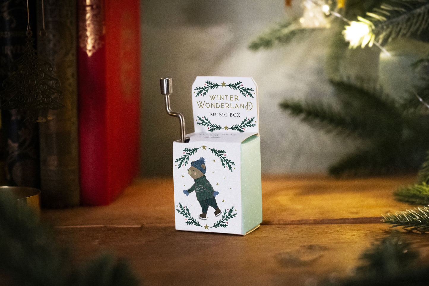 Little Bear Co. 'Winter Wonderland' Music Box