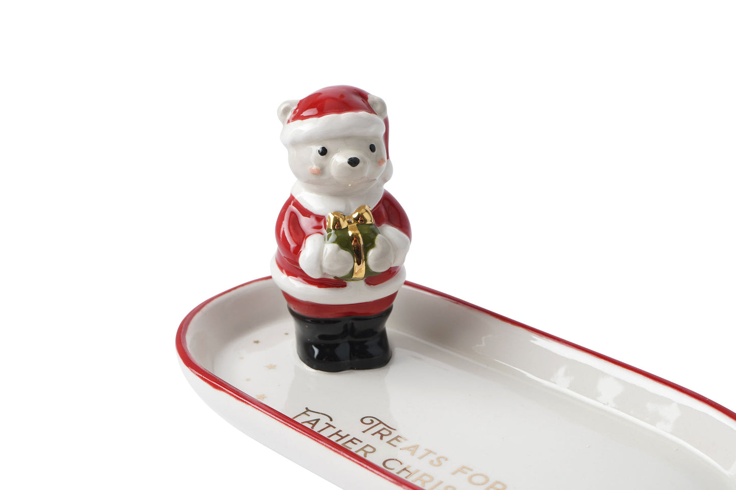Little Bear Co. 'Treats For...' Ceramic Dish