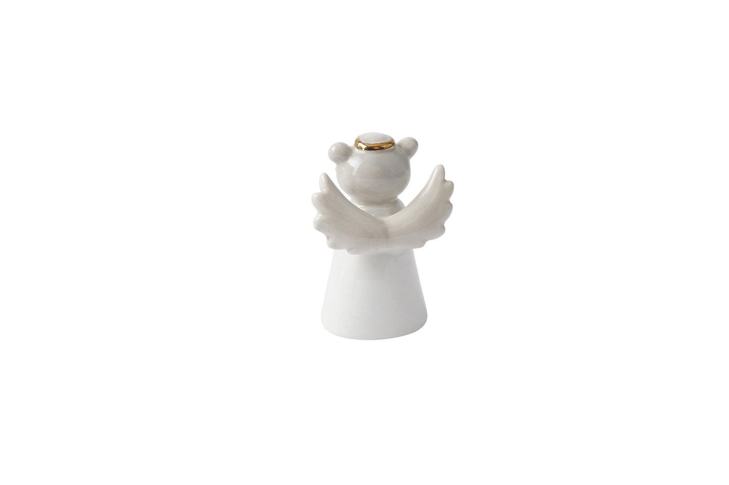 Little Bear Co. Angel Bear Ceramic Charm | Ornament Collectable Decoration | Gift For Christmas