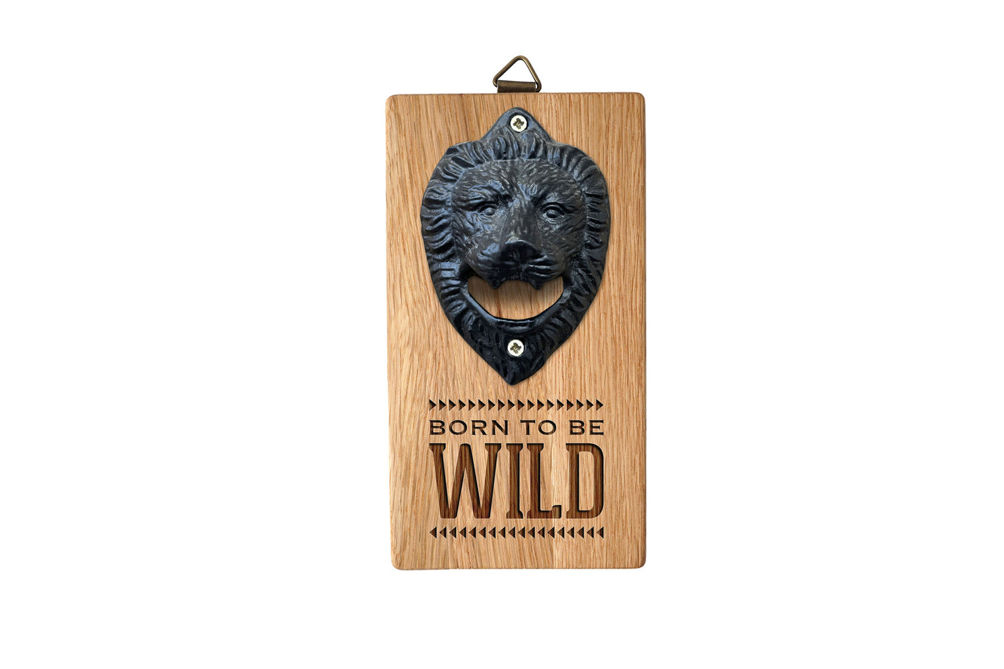Wall Mounted Lion Head Bottle Opener 'Born To Be Wild' | Homeware | Bar Accesssories