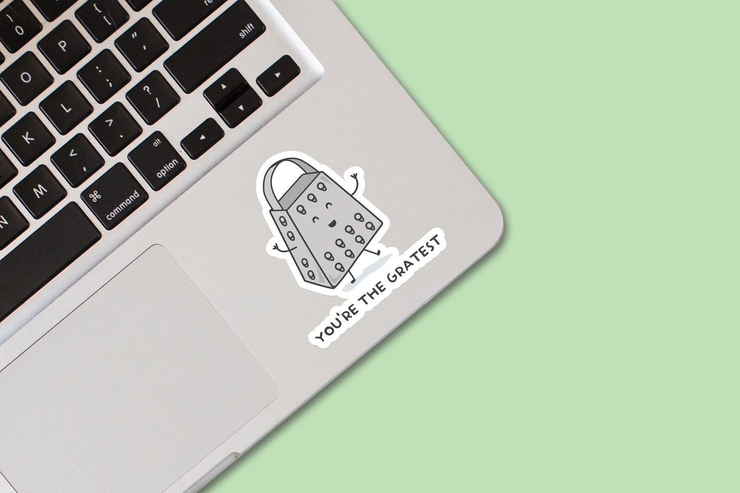 Pack of 3 | 'You're The Gratest' | Novelty Sticker | Laptop | Notebook | Phone | Planner | Bottle | Scrapbook | Funny | Pun Sticker