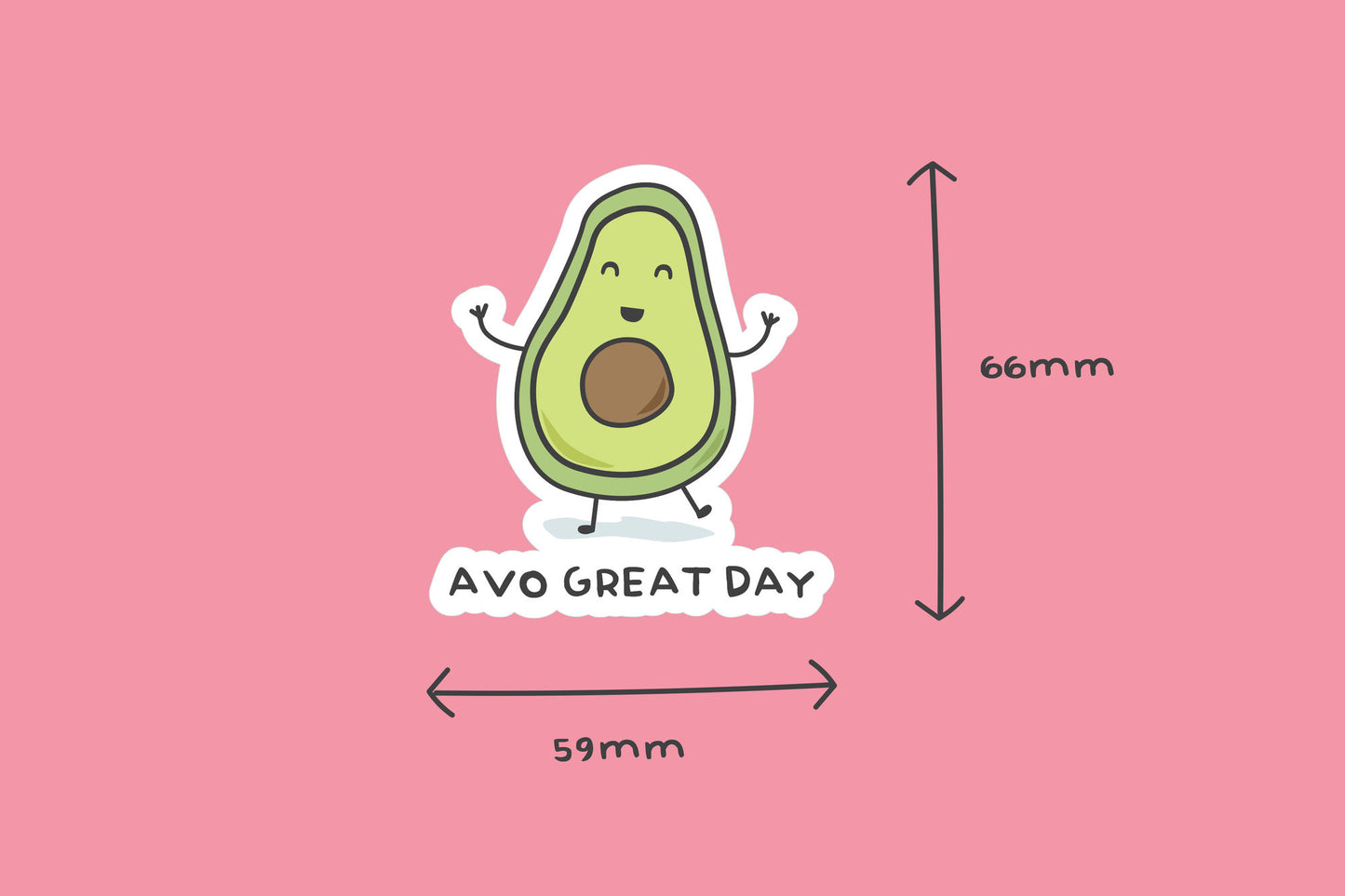 'Avo Great Day' Sticker