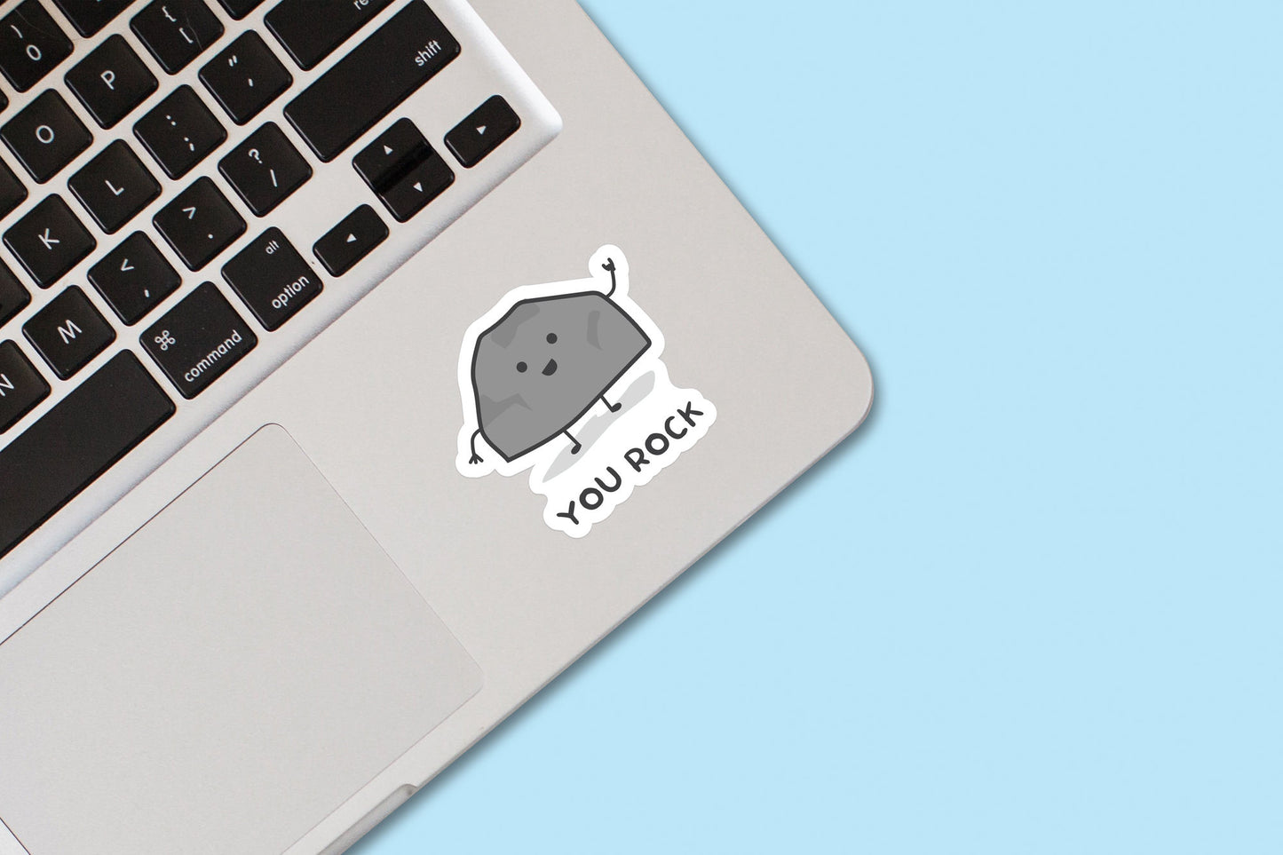 Pack of 3 | 'You Rock' | Novelty Sticker | Laptop | Notebook | Phone | Planner | Bottle | Scrapbook | Funny Pun Sticker