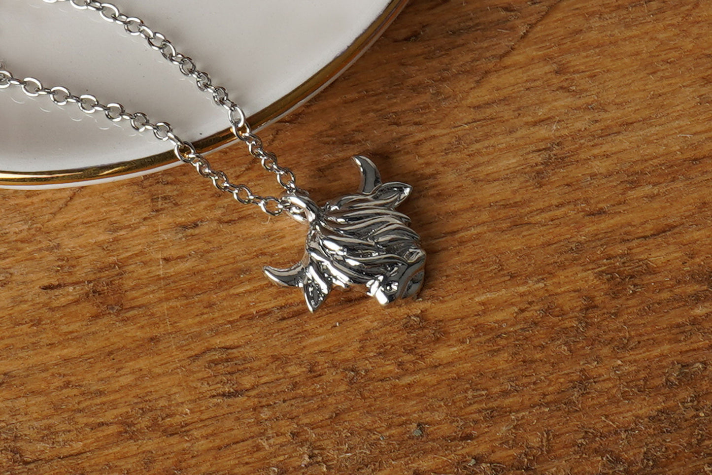Bramble Farm Highland Cow Necklace