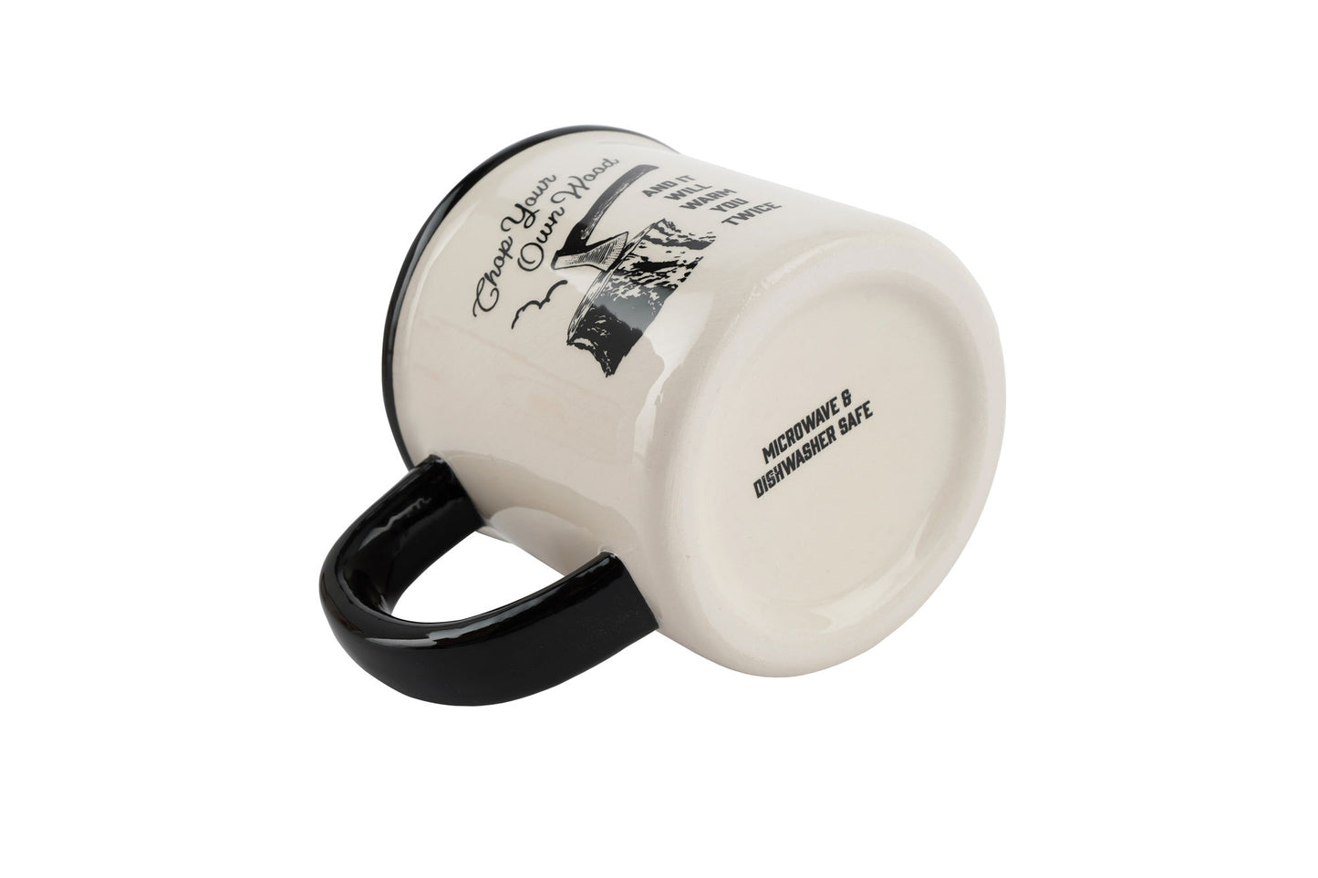 Stoneware Mug 'Chop Your Own Wood' In Gift Box | Homeware | Kitchenware | Novelty Mug
