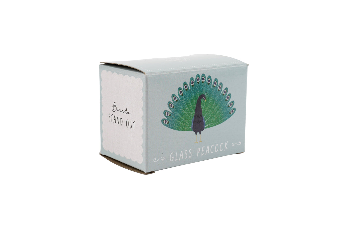 Artisan Glass Peacock In Gift Box β’ Decoration β’ Ornament β’ Collectable β’ Gift For Home β’ Home Decor