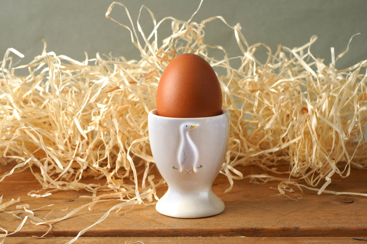 Bramble Farm Duck Egg Cup In Gift Box | Kitchenware | Tableware | Farm Animals