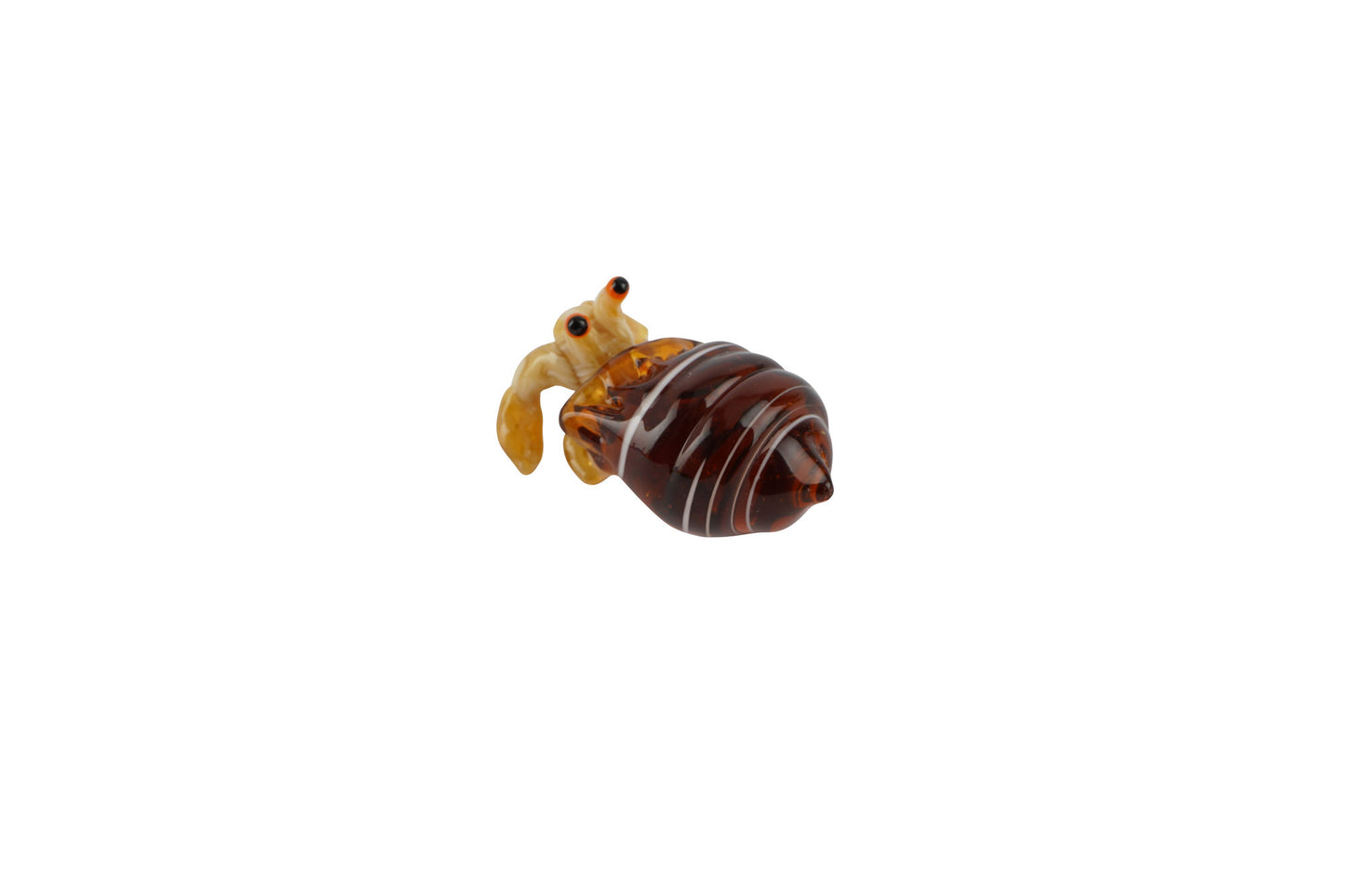 Glass Hermit Crab • Gift Box • Decoration • Ornament • Collectable • Gift For Home