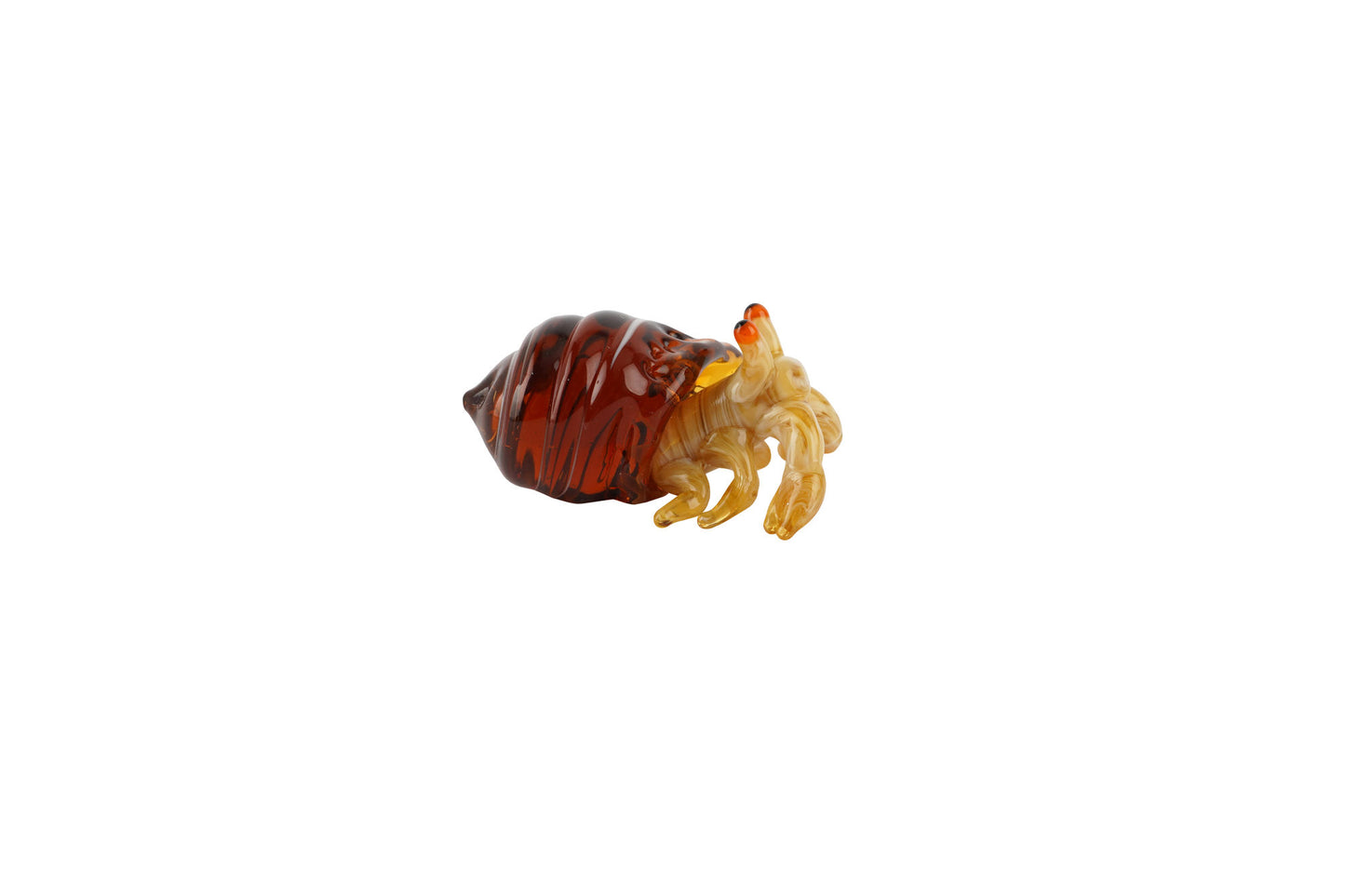 Glass Hermit Crab • Gift Box • Decoration • Ornament • Collectable • Gift For Home