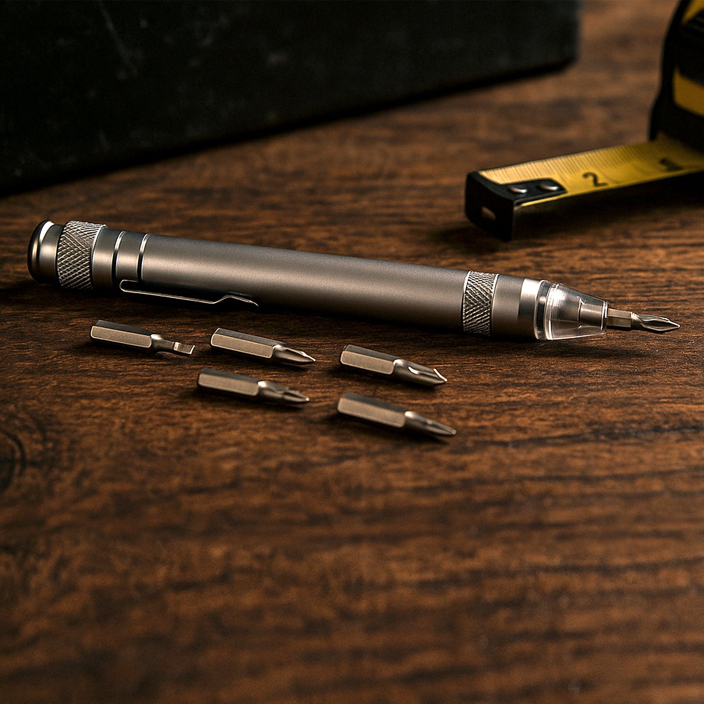 Dapper Chap 7-In-1 Screwdriver Torch Tool | Handy Tool | Portable | Fathers Day | DIY