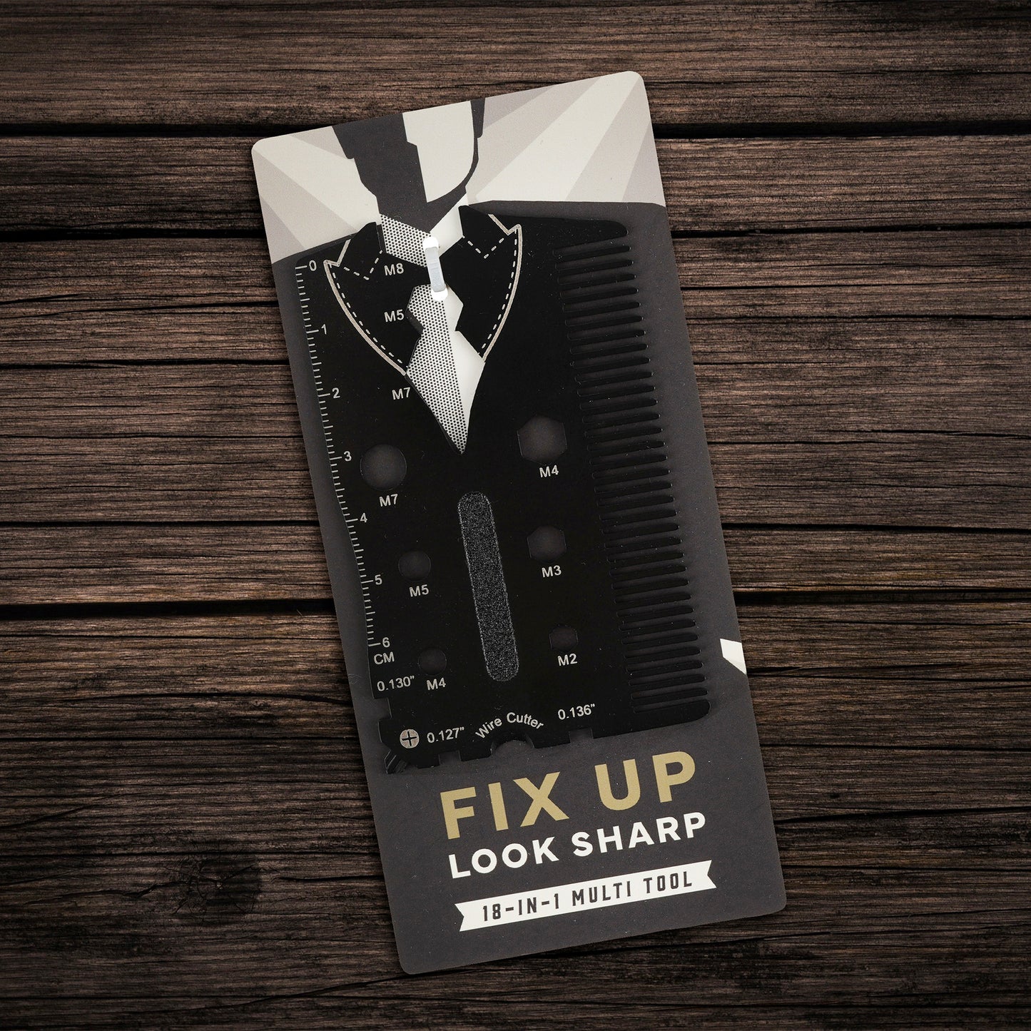 Dapper Chap 18-In-1 Tuxedo Multi Tool | Handy Tool | Portable Tool | Fathers Day