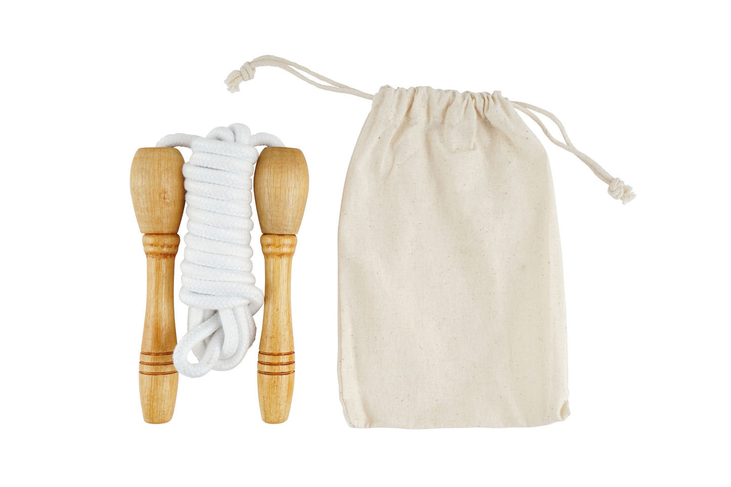 Traditional Toy Co. Wooden Skipping Rope | Gift Boxed | Outside Play | Exercise