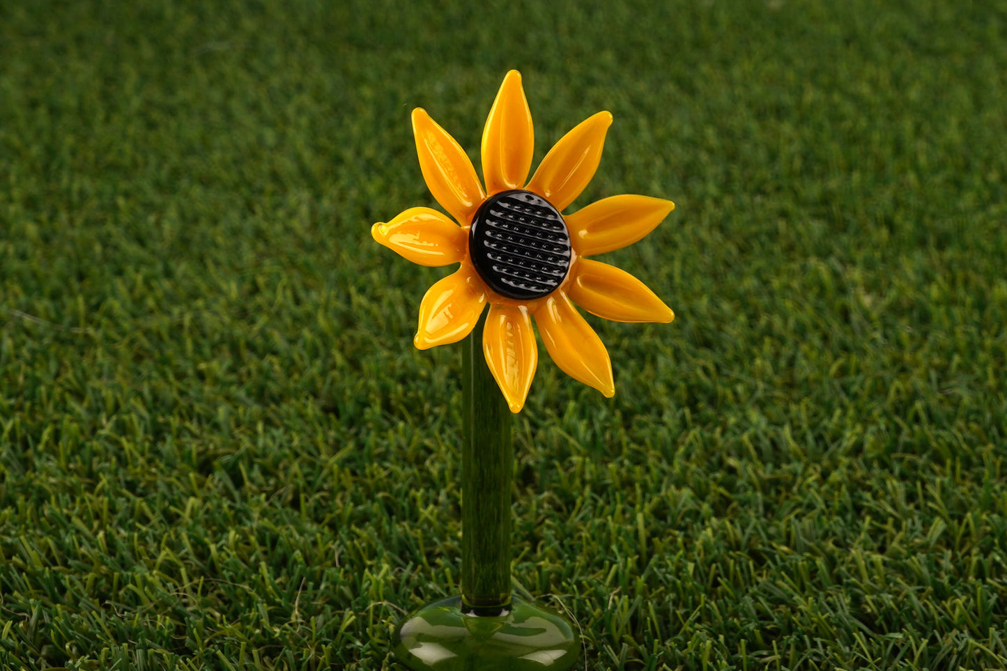 Artisan Glass Sunflower In Gift Box | Collectable | Ornament | Figurine | Home Decor