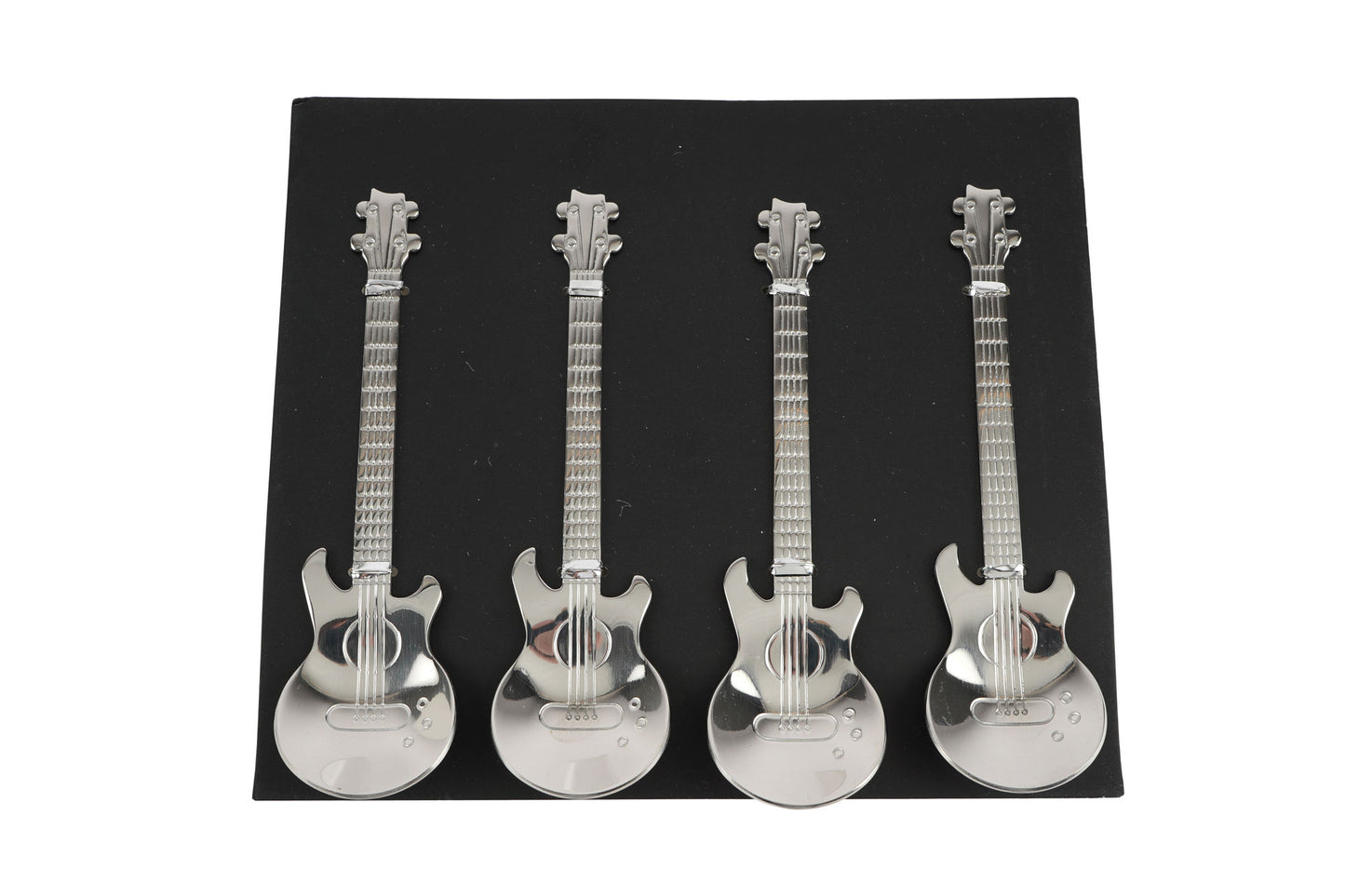Dapper Chap Set Of 4 Guitar Spoons | Gift Boxed | Homeware | Kitchen Accessory