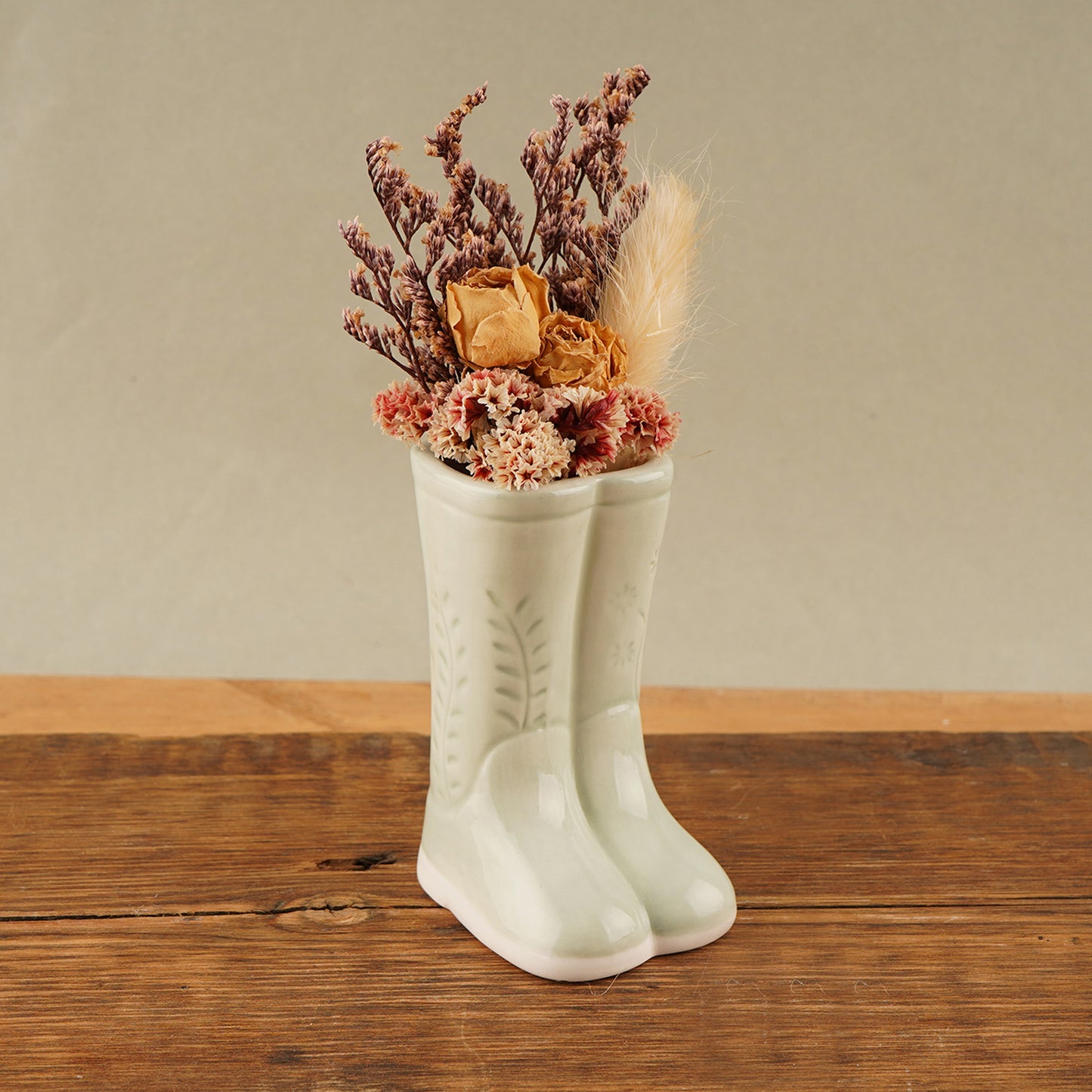 The Potting Shed Wellington Boots Bud Vase | In Gift Box | Homeware | Home Decor | Floral Vase