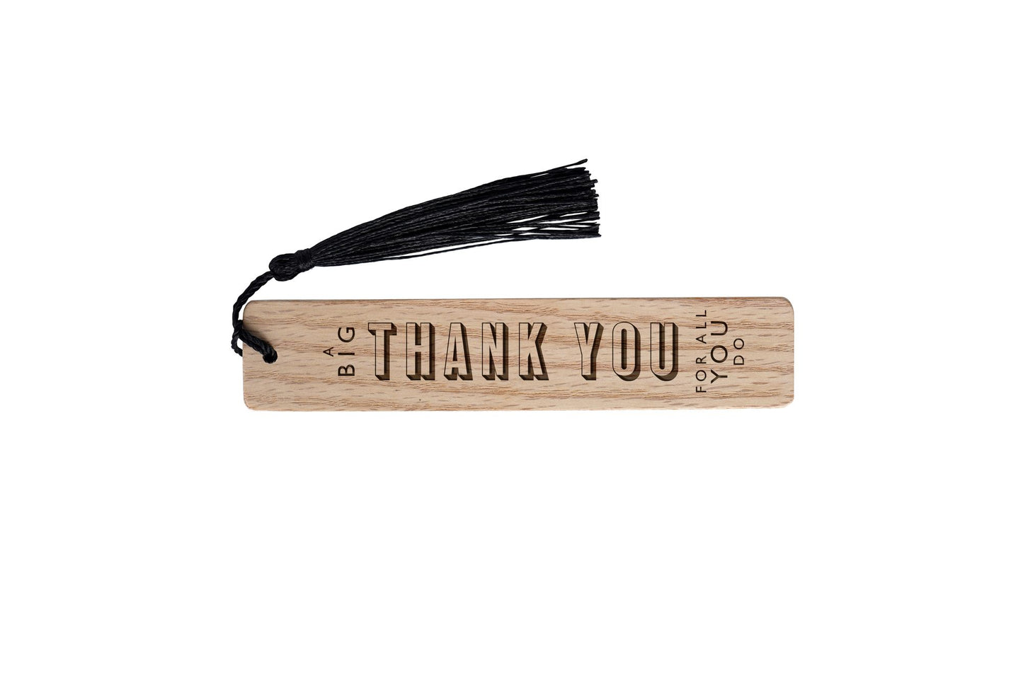 Oak Bookmark 'A Big Thank You For All You Do' | Reading | Book Lover | Book Accessory | Love Reading | Best Teacher | Teacher Gift