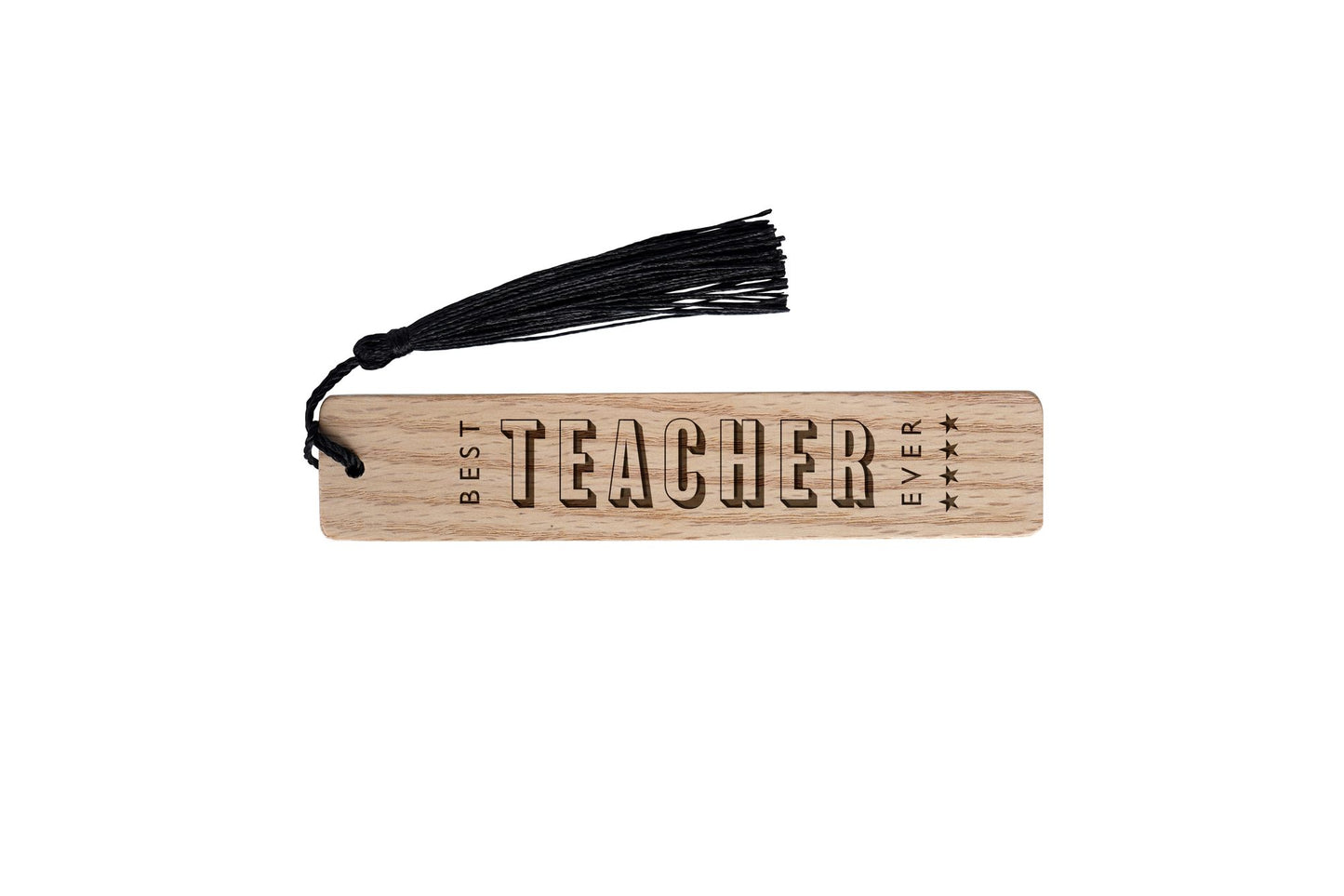 Oak Bookmark 'Best Teacher Ever' | Reading | Book Lover | Book Accessory | Love Reading | Best Teacher | Teacher Gift