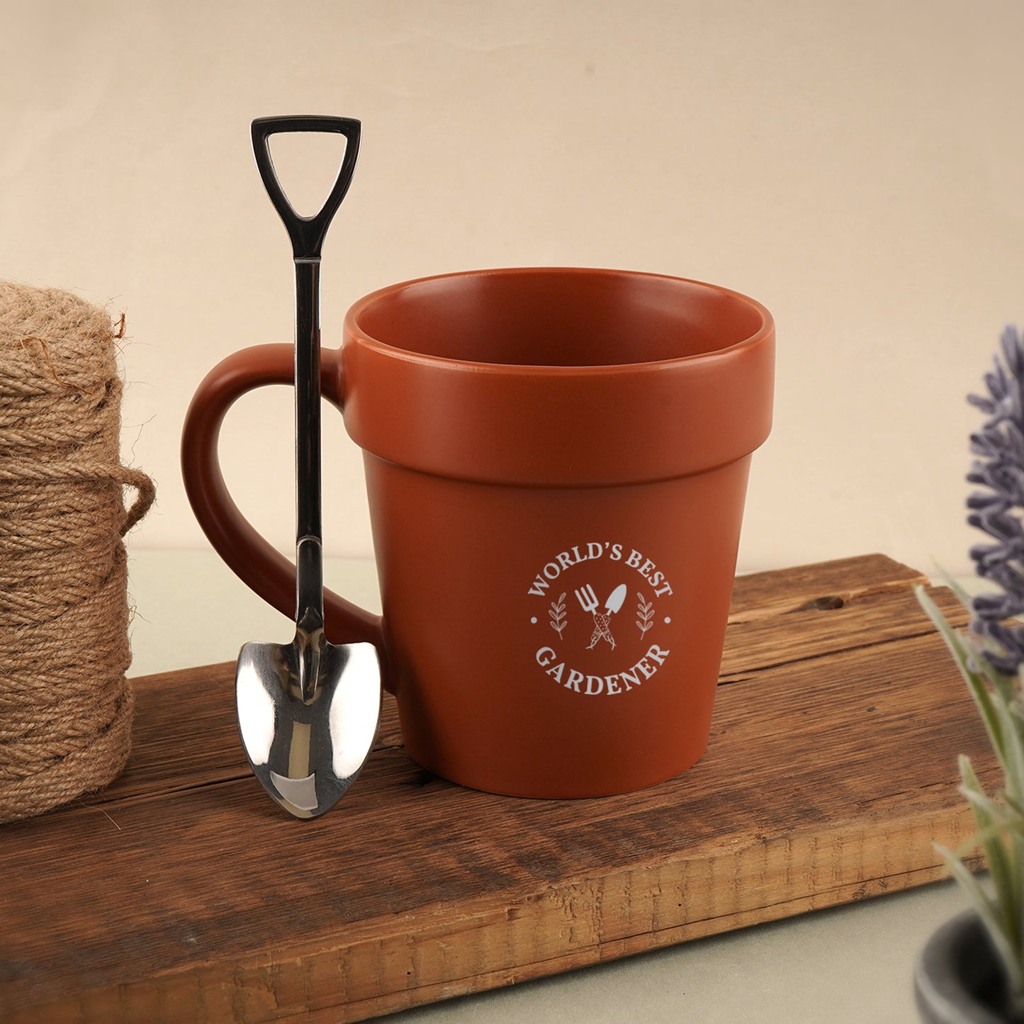 The Potting Shed Gardening Mug And Spoon Set | Tableware | Homeware | Home Decor